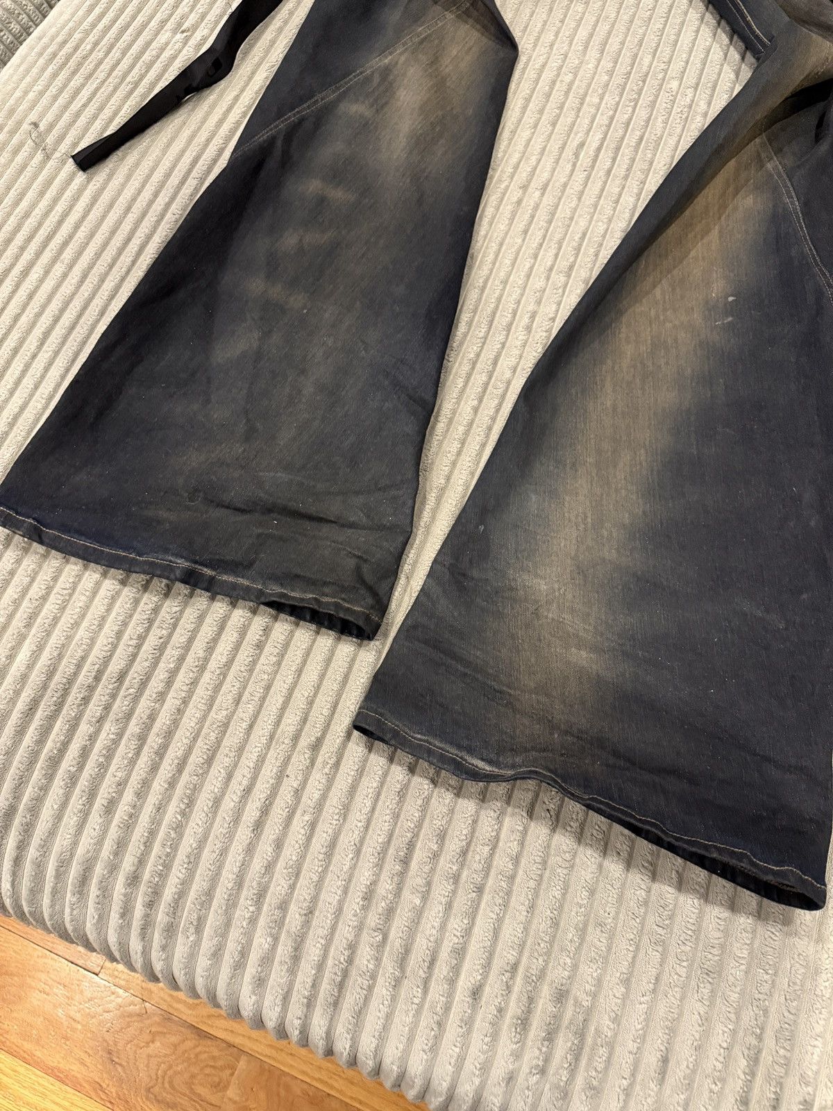 Rick Owens Rick Owens DRKSHDW Luxor Bias Cut Denim Size US 31 - 11 Thumbnail