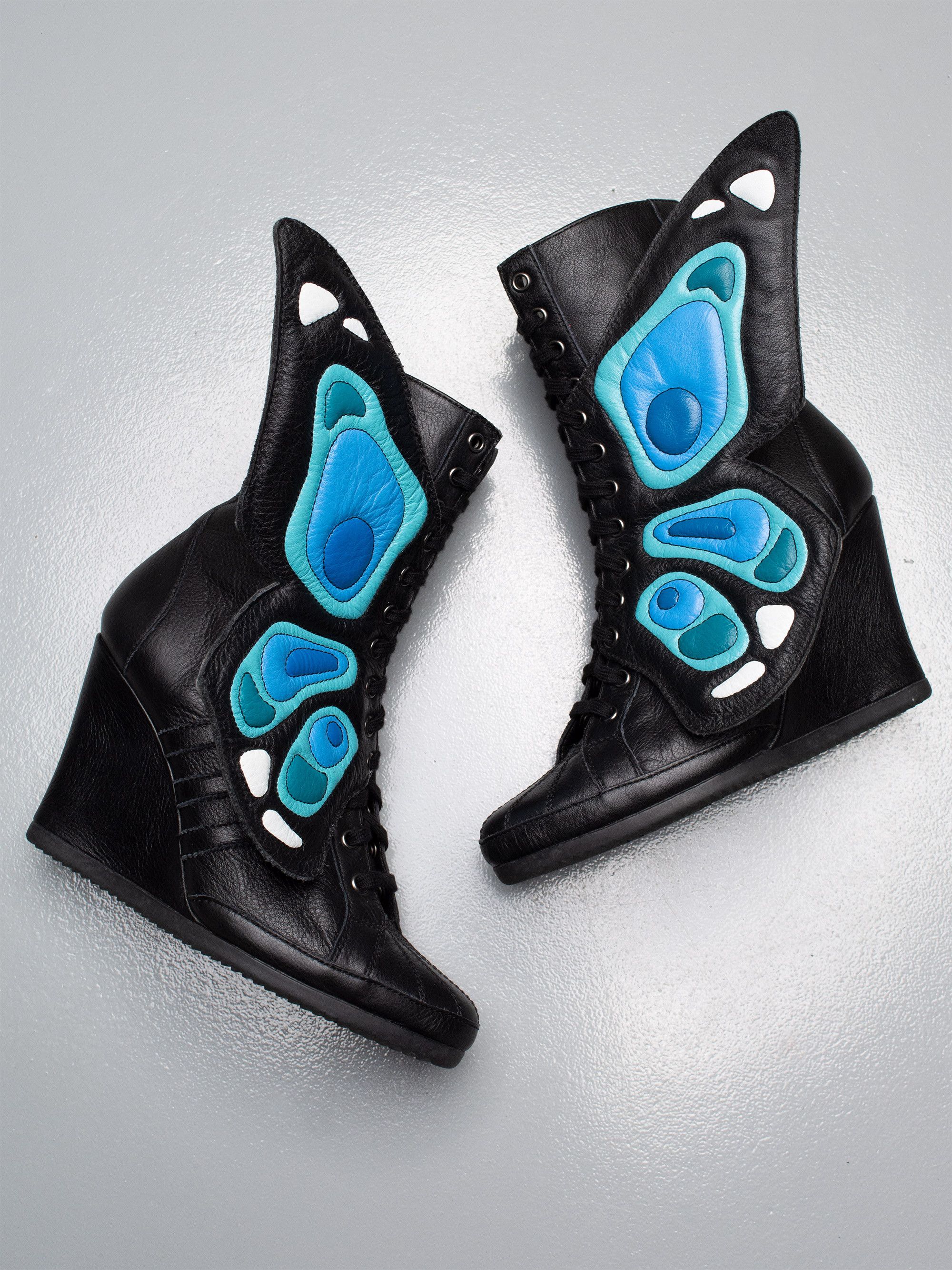 Adidas × Jeremy Scott adidas X Jeremy Scott A/W 2012 JS Wings Wedge "Butterfly" Size US 7.5 / IT 37.5 - 3 Thumbnail