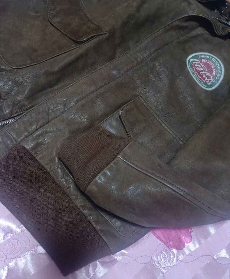 TOYS McCOY TOYS McCoy Anti-War Limited Edition Calfskin A2 Leather Ja Size US M / EU 48-50 / 2 - 6 Thumbnail