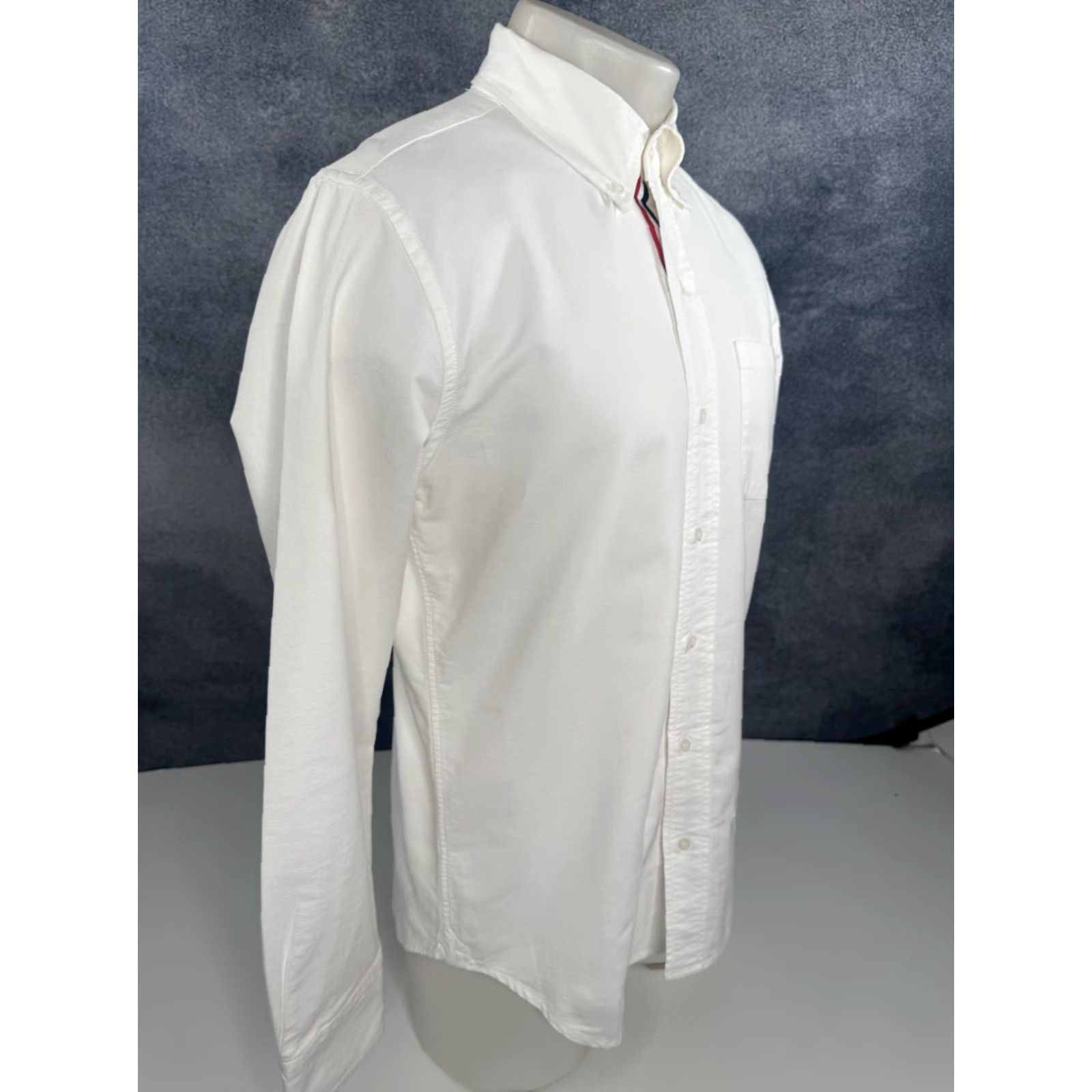 Thom Browne THOM BROWNE New York - Mens S Shirt, Button-Up, White, Long Sleeve, 3 Size US S / EU 44-46 / 1 - 3 Thumbnail