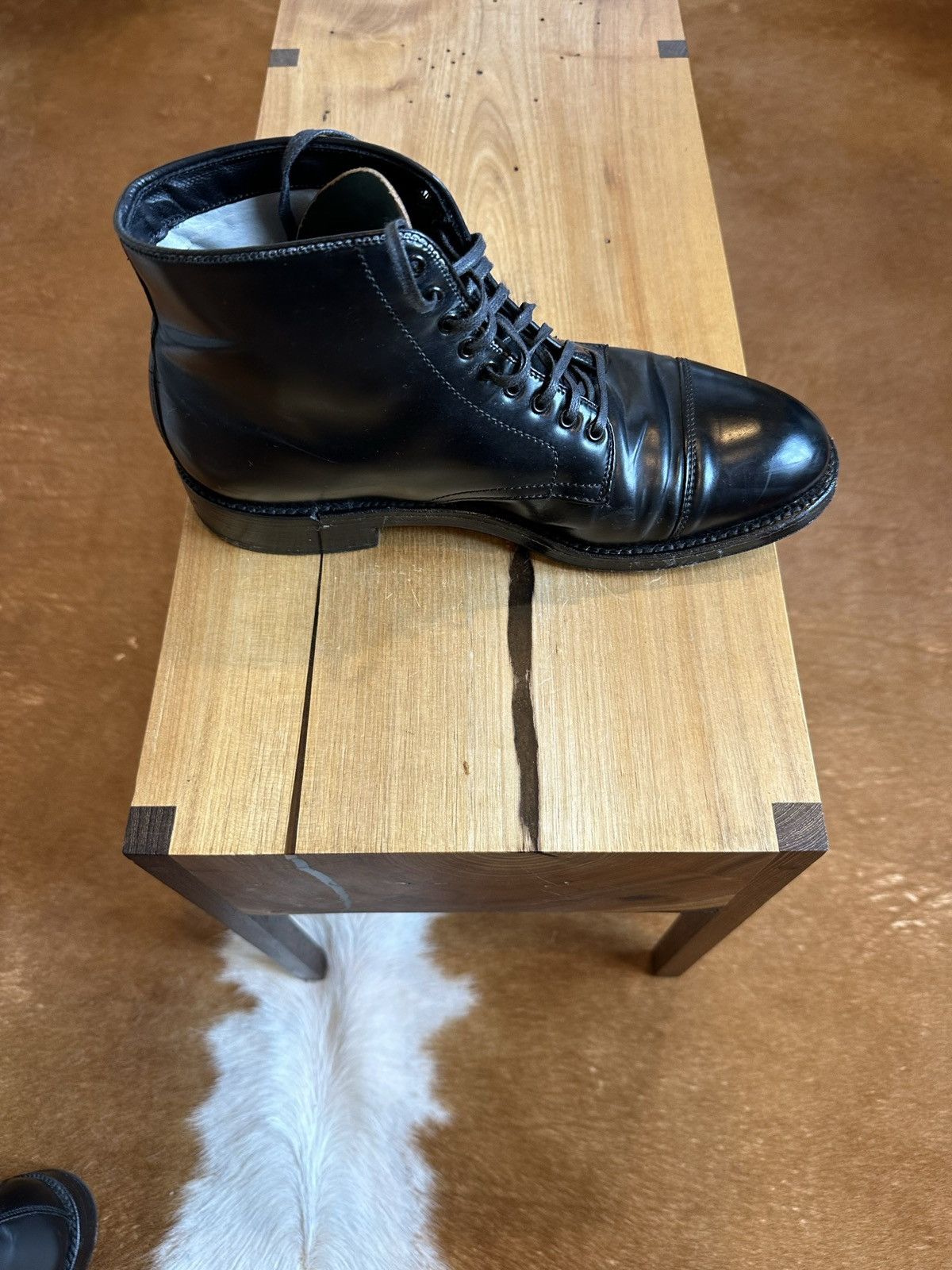 Alden Alden 4065 Cap Toe Boot in Black Shell Cordovan - 8.5 Size US 8.5 / EU 41-42 - 5 Thumbnail