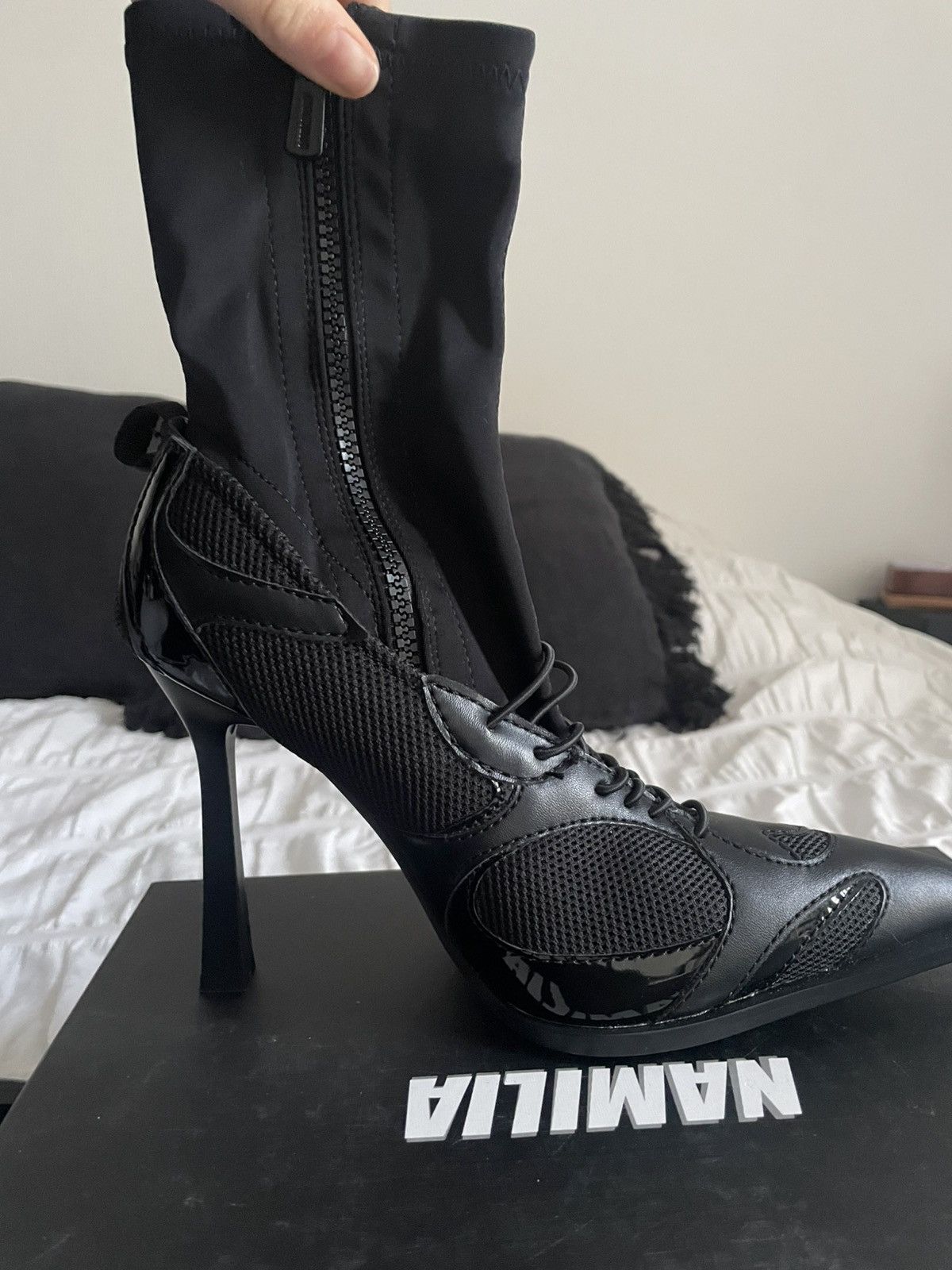 NAMILIA Namilia black heels Size US 6 / IT 36 - 4 Thumbnail