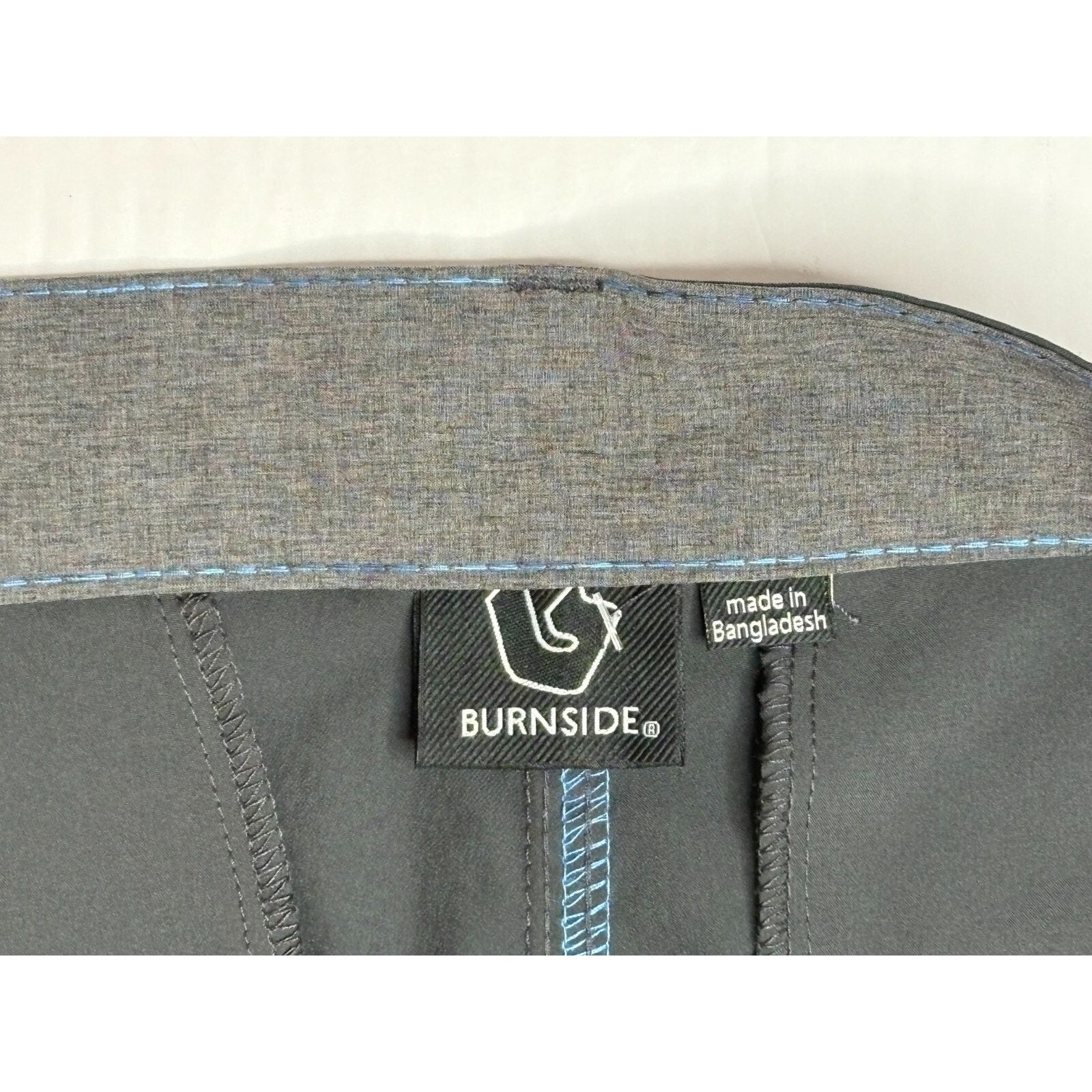 Burnside Burnside Land & Sea Charcoal UPF 10" Swim Shorts sz 33 NWT Size 33" - 2 Thumbnail
