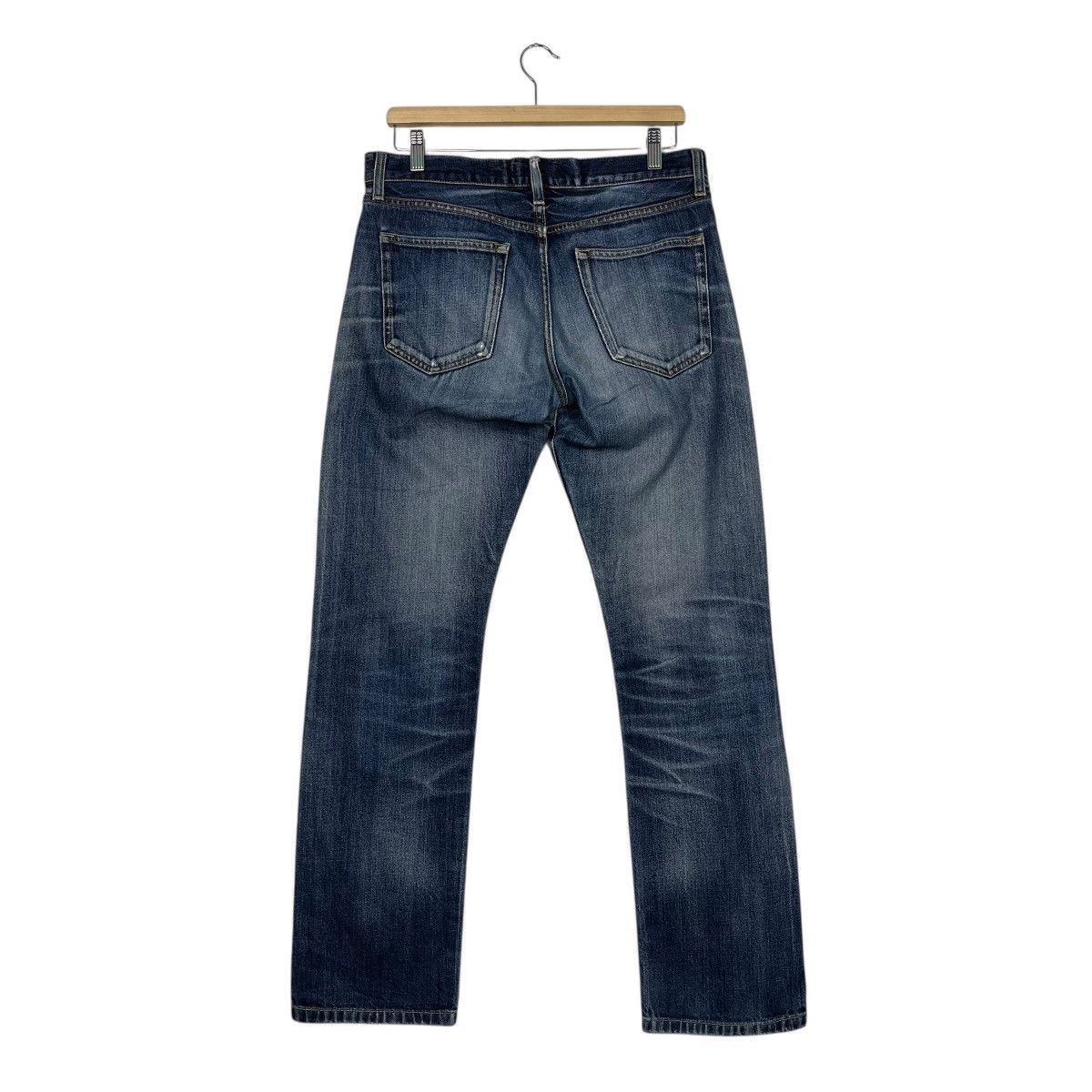 Japanese Brand Vintage Japanese Designer Selvedge Distressed Denim Jeans Size US 31 - 7 Thumbnail