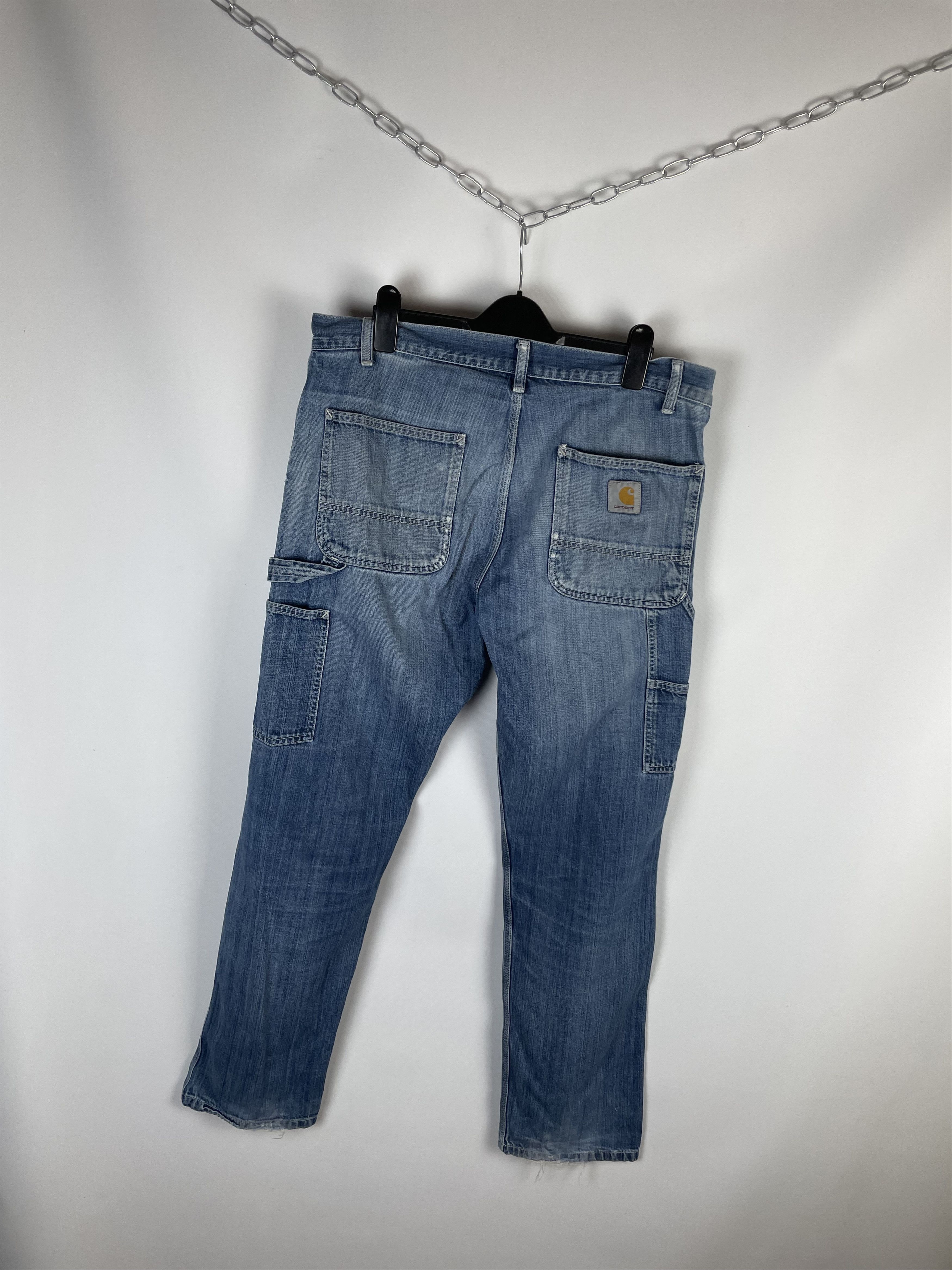 Carhartt Vintage Carhartt Double Knee Denim Pants Size US 34 / EU 50 - 2 Thumbnail