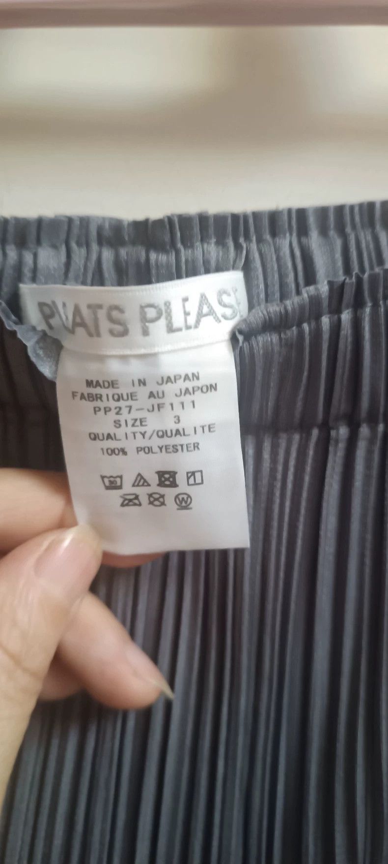 Issey Miyake issey miyake size:3 Grey pleated straight-leg pants Size 42" / US 20 - 5 Thumbnail