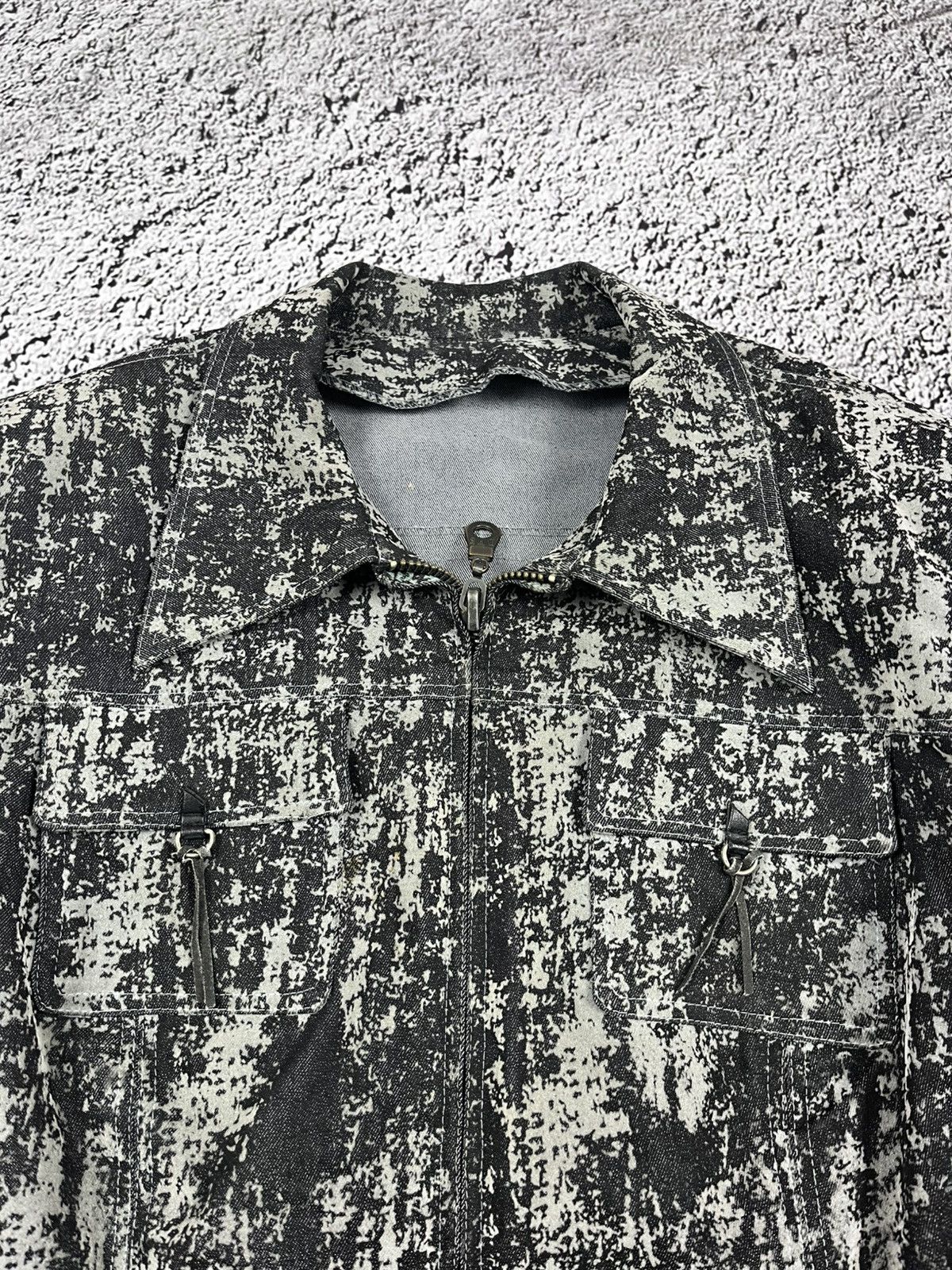 Vintage Vintage Y2K abstract blazer jacket avantgarde bondage Size L / US 10 / IT 46 - 7 Thumbnail