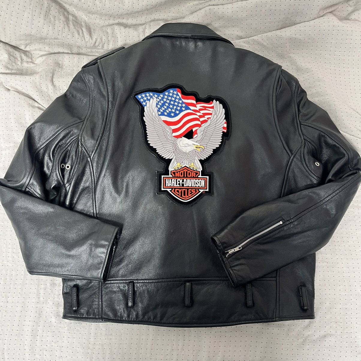 Wilsons Leather Wilson’s Leather x Harley-Davidson Leather Jacket Size US XL / EU 56 / 4 - 2 Thumbnail