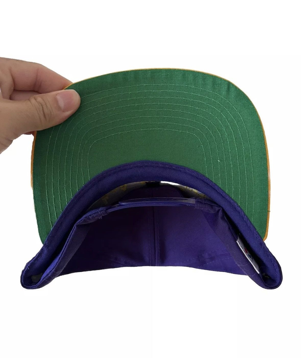 NBA × Vintage (Rare) LA Lakers Snapback Hat Vintage 90s Size ONE SIZE - 3 Thumbnail