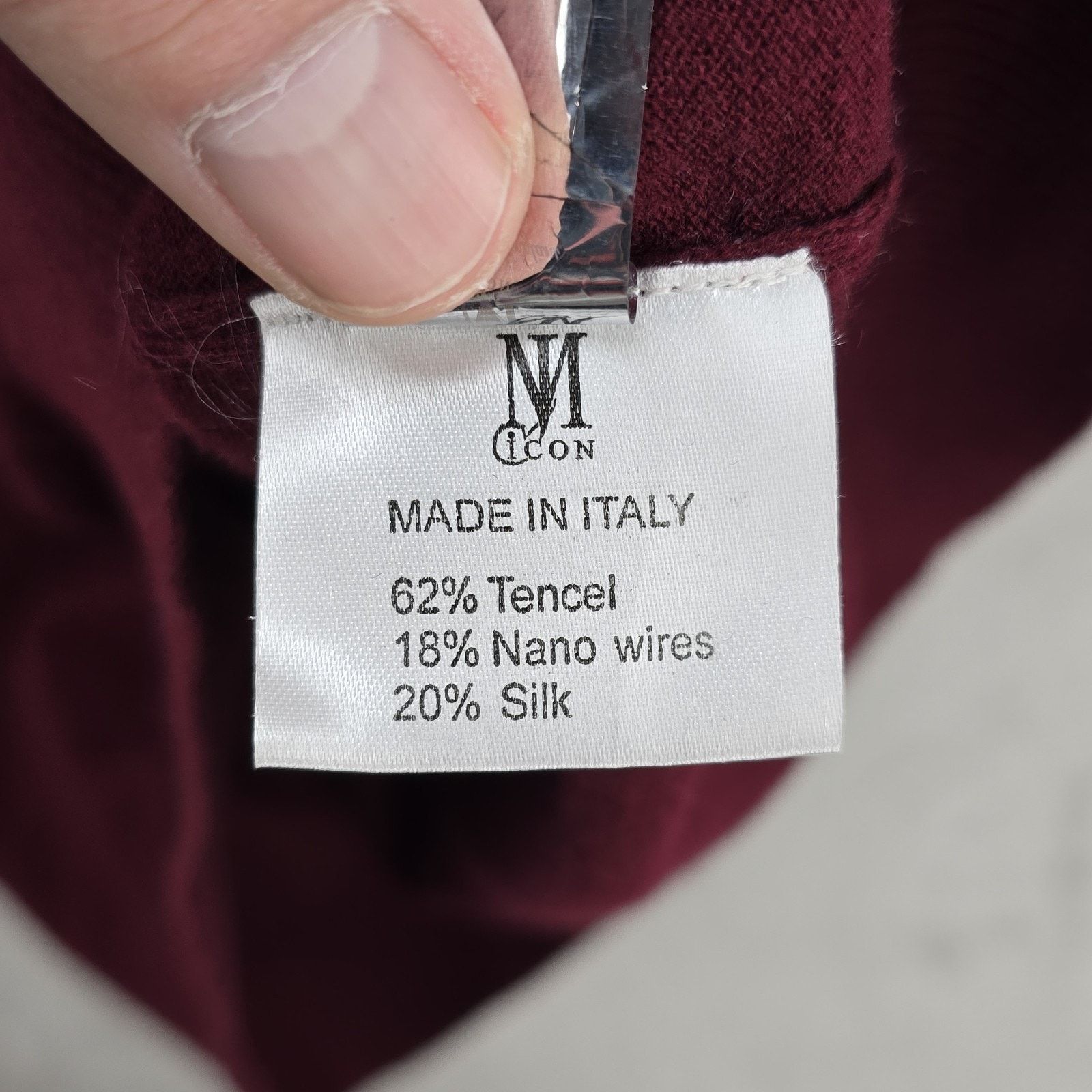 Other JM by Johnny Manglani 1/4 Zip Sweater Mens Large 54 Wool Size US L / EU 52-54 / 3 - 10 Thumbnail