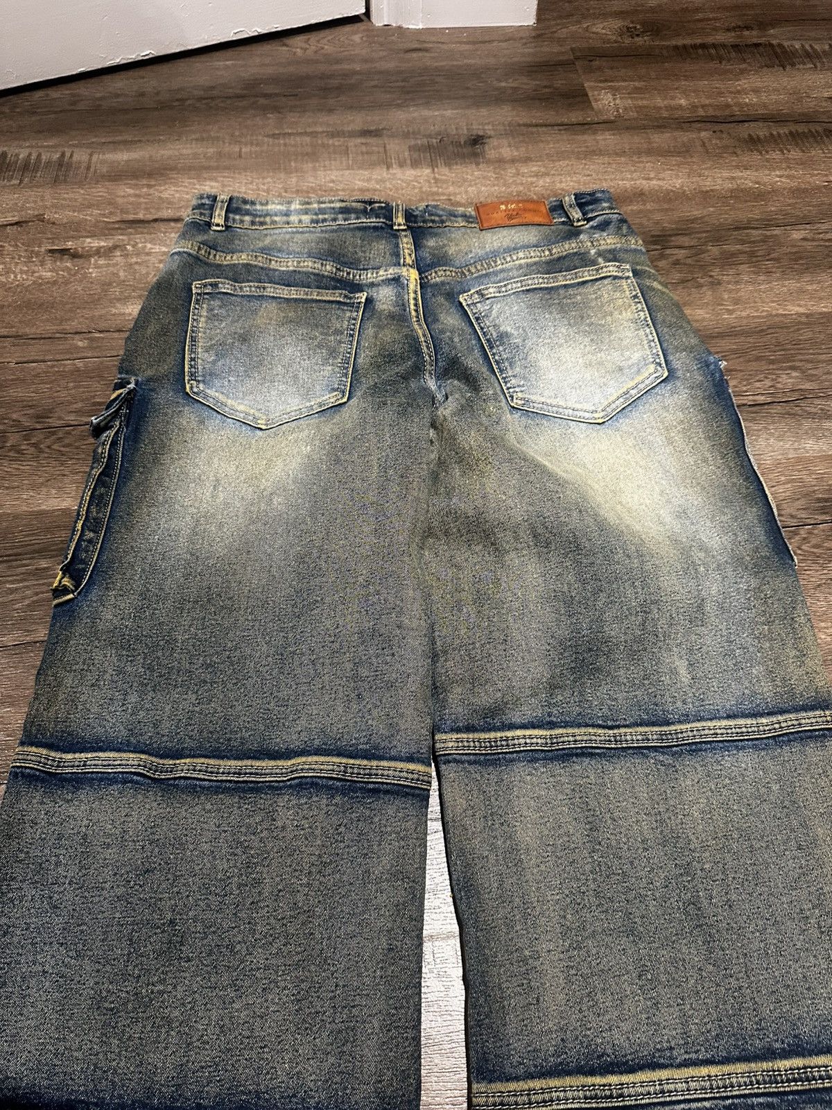 Diesel Blue Cargo Utility Denim Jeans w Diesel Finish Size US 32 / EU 48 - 7 Thumbnail