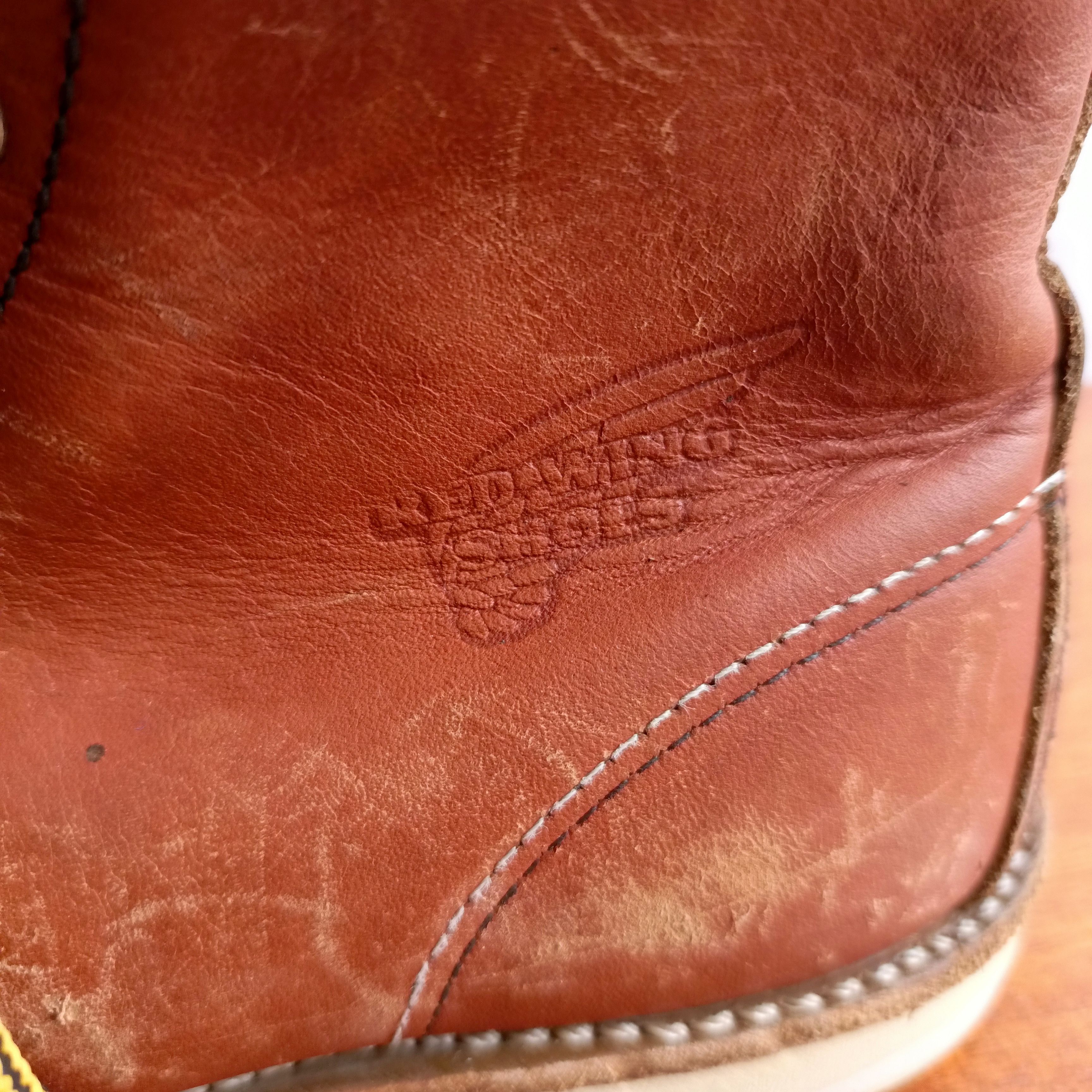 Red Wing Redwing 8131 boots brown leather size US 8.5 Size US 8.5 / EU 41-42 - 5 Thumbnail