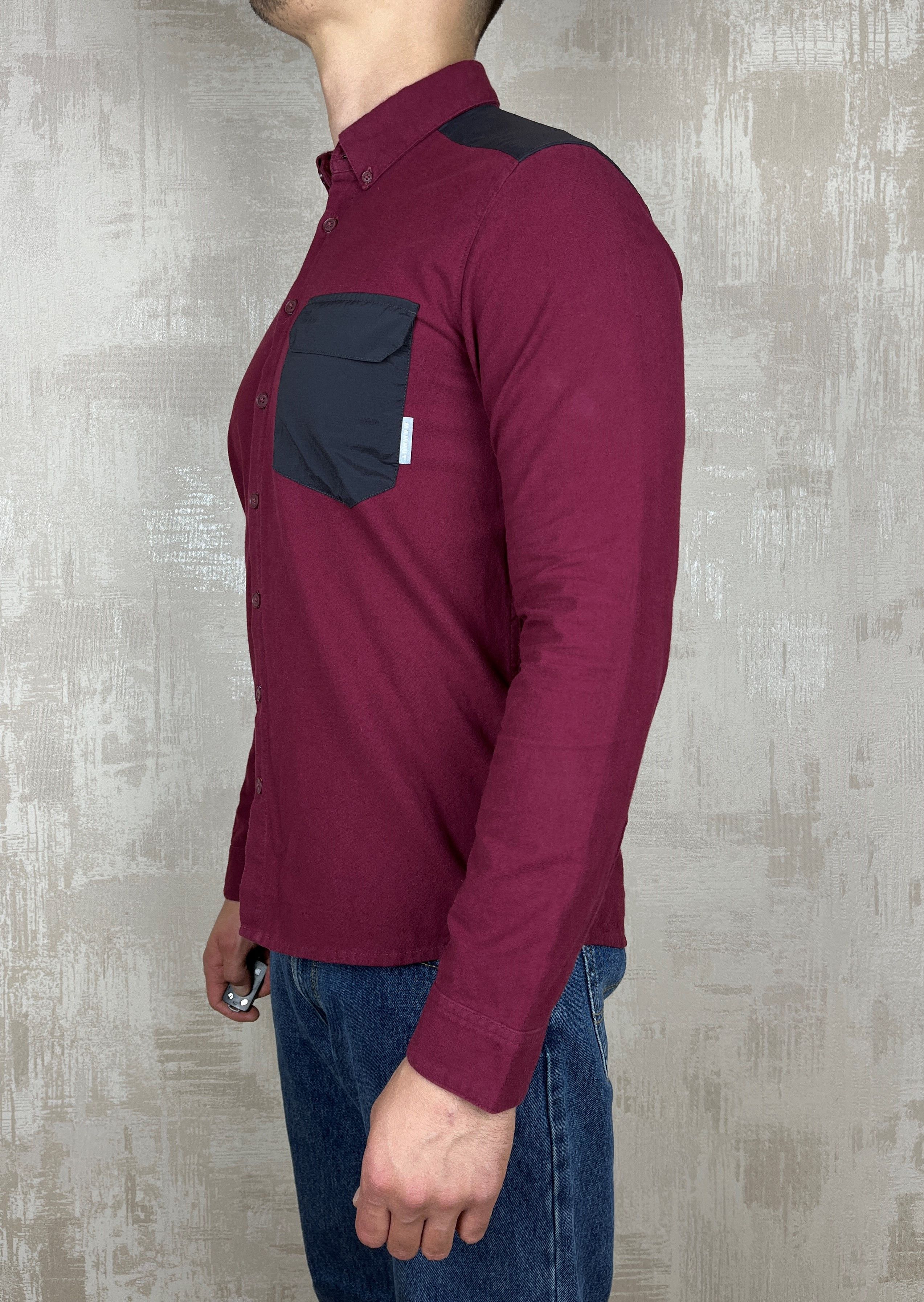 Mammut Mammut Pocket Long Sleeve Shirt Purple Button Down Collar Size US M / EU 48-50 / 2 - 8 Thumbnail