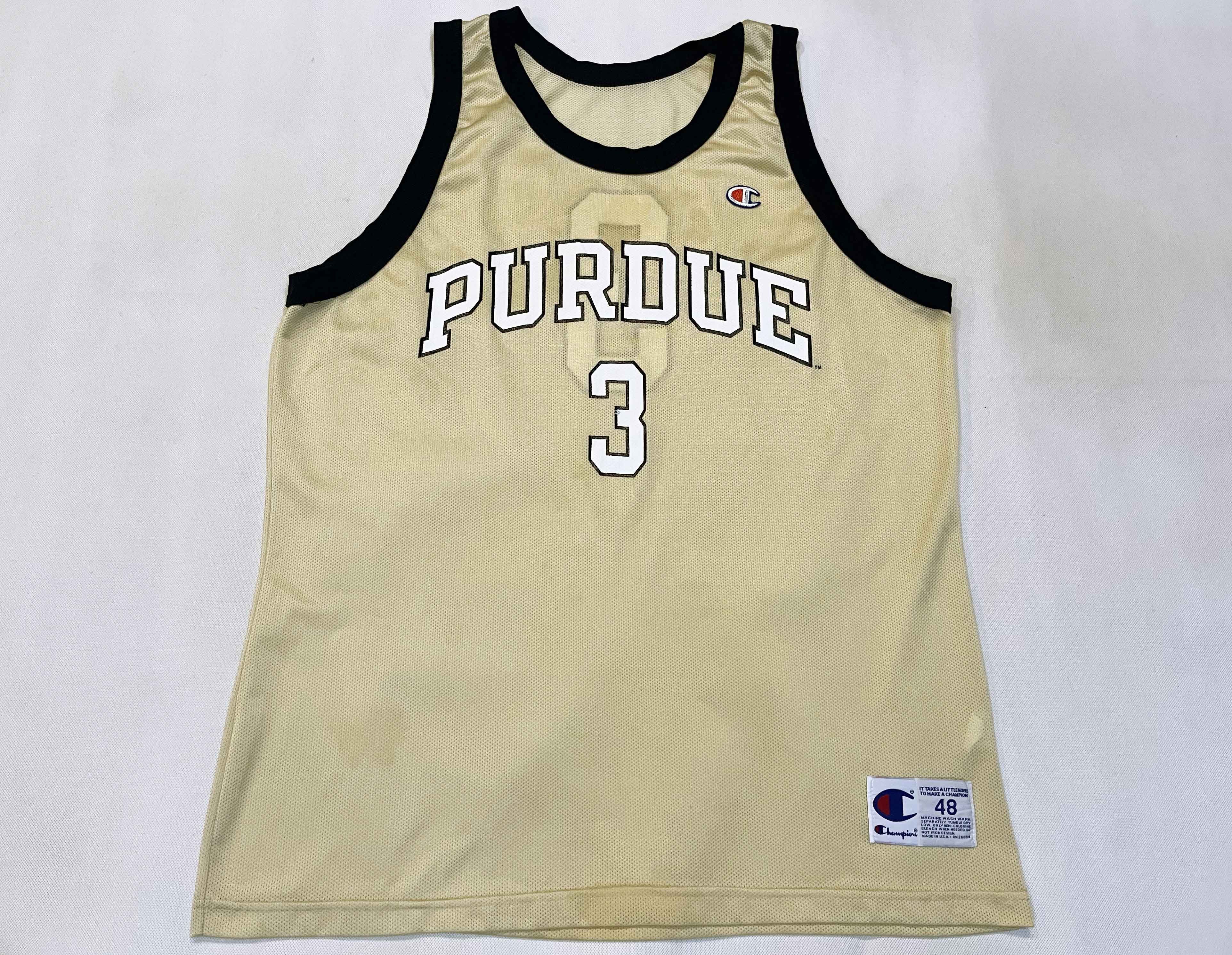 Champion × NCAA × Vintage Vintage Champion Purdue Boilermakers #3 NCAA Jersey Size US L / EU 52-54 / 3 - 1 Thumbnail