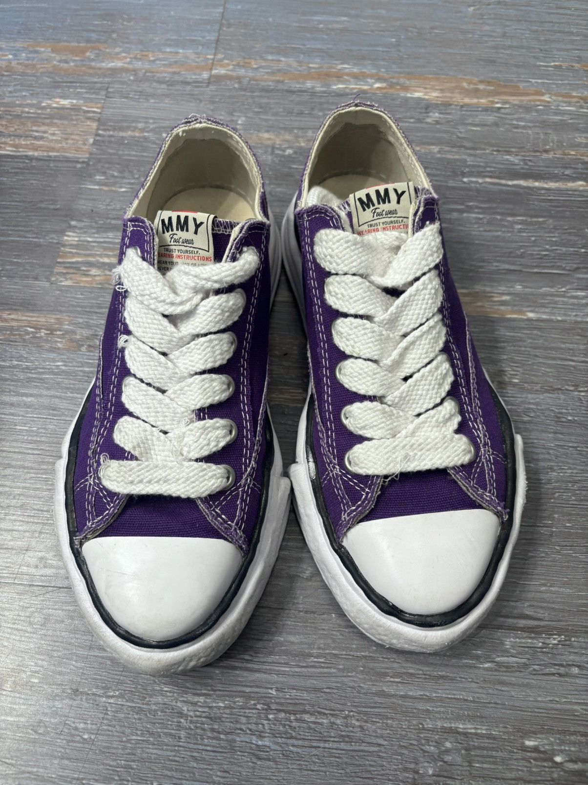 Maison MIHARA YASUHIRO Maison Mihara Yasuhiro Hank Low Purple Size US 7 / EU 40 - 4 Thumbnail