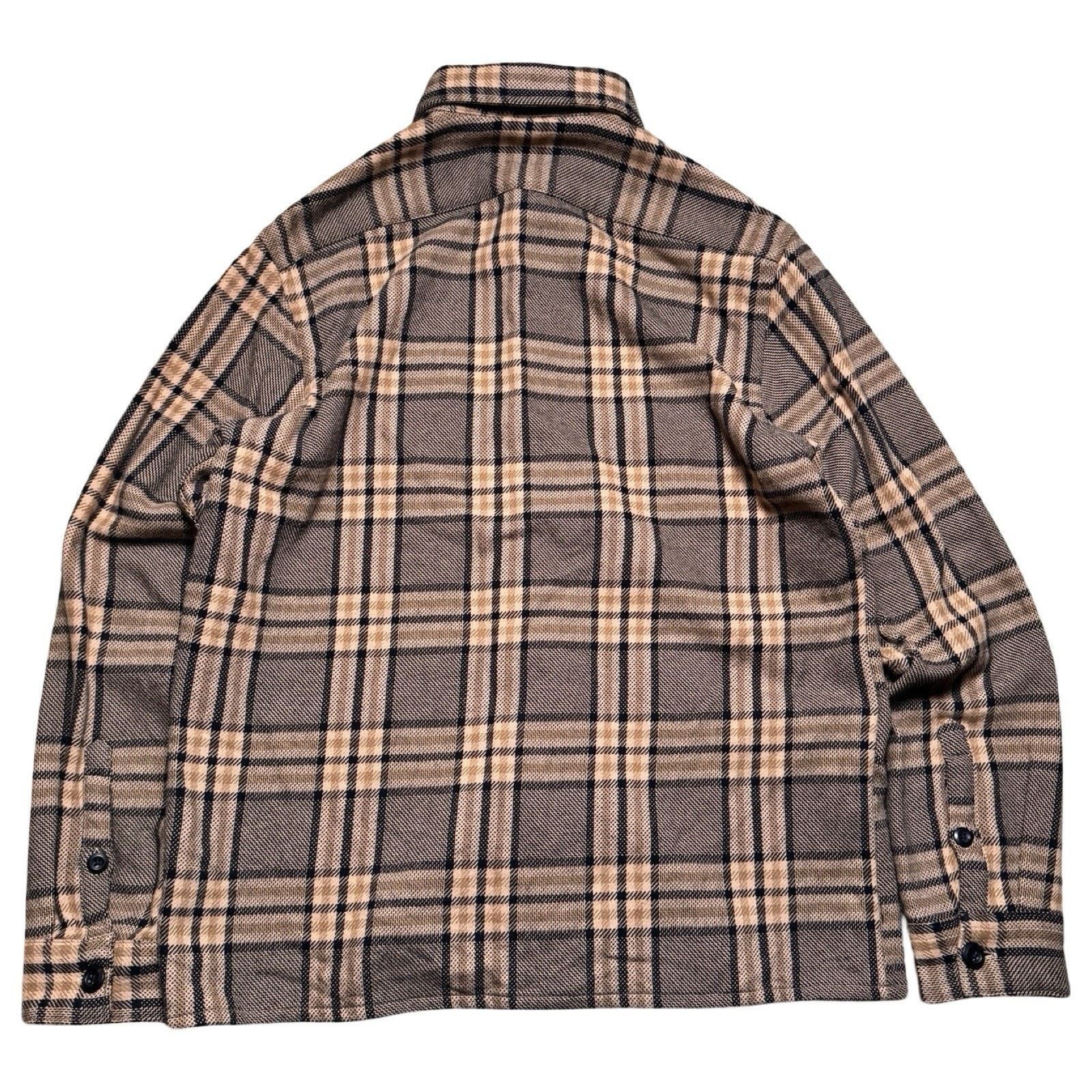 Express Express Yellow Black Plaid Flannel Shirt S Burberry Check Size US S / EU 44-46 / 1 - 7 Thumbnail