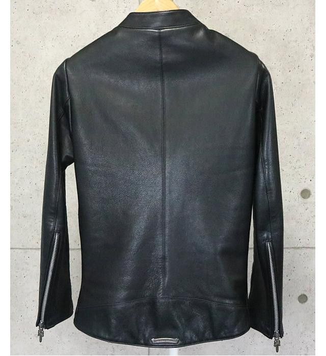 Chrome Hearts Chrome Hearts Leather Cashmere Riders Jacket Size US M / EU 48-50 / 2 - 2 Thumbnail