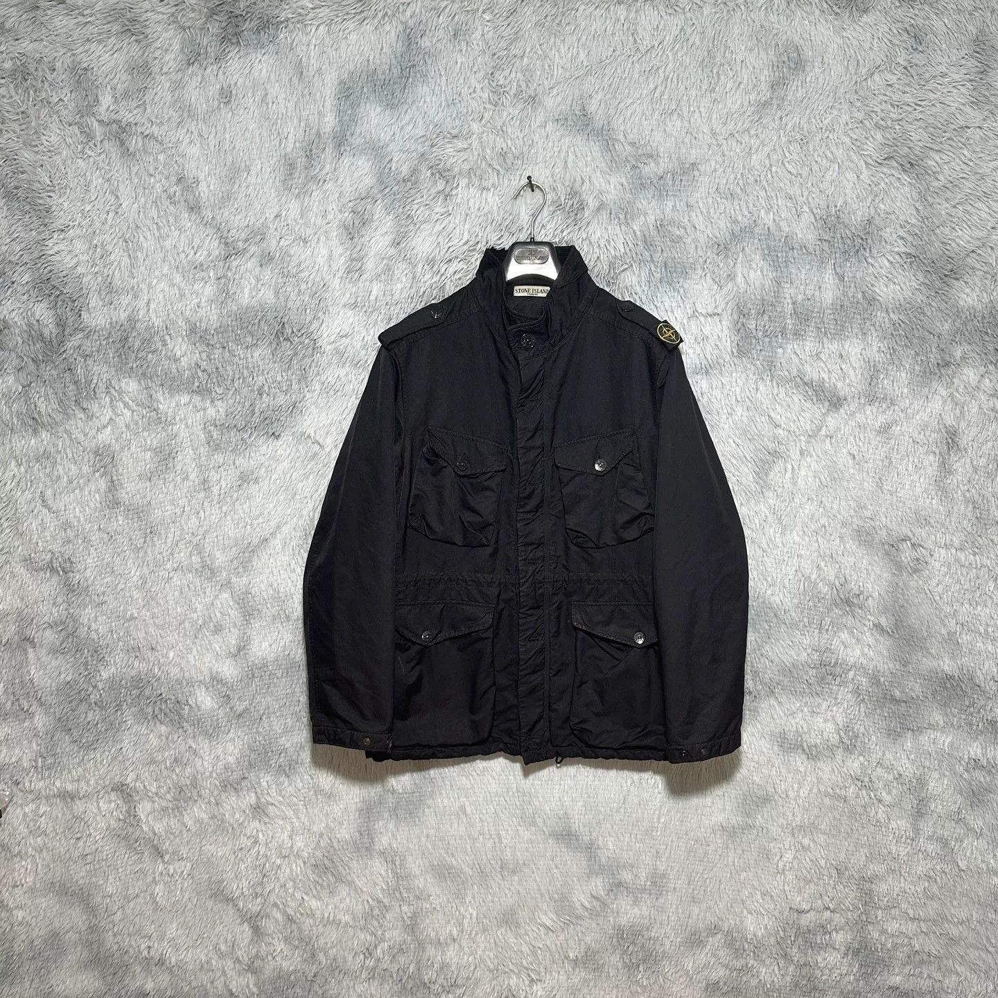 Stone Island stone island black shoulder patch jacket Size US XXL / EU 58 / 5 - 1 Thumbnail