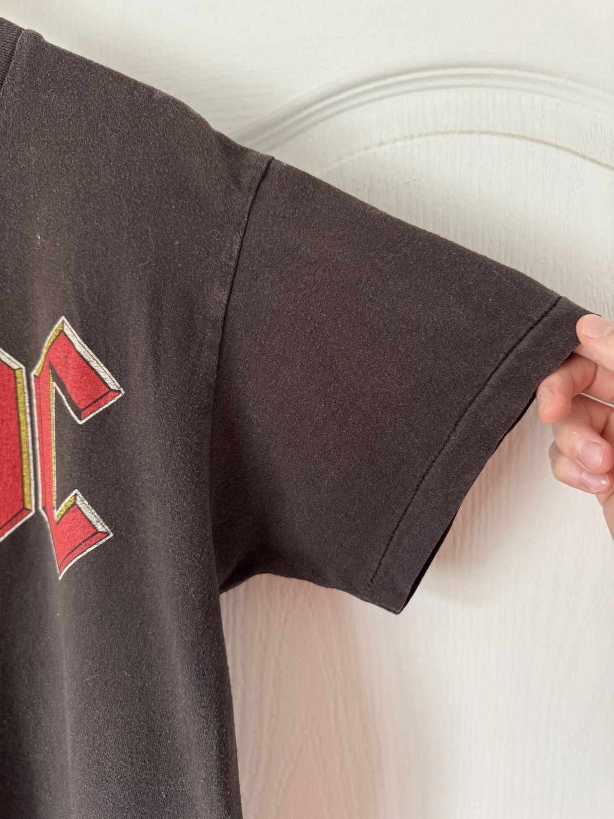 Band Tees Vintage 1980 ACDC Back In Back EU Tour Tee Single Stitch Size US L / EU 52-54 / 3 - 4 Thumbnail