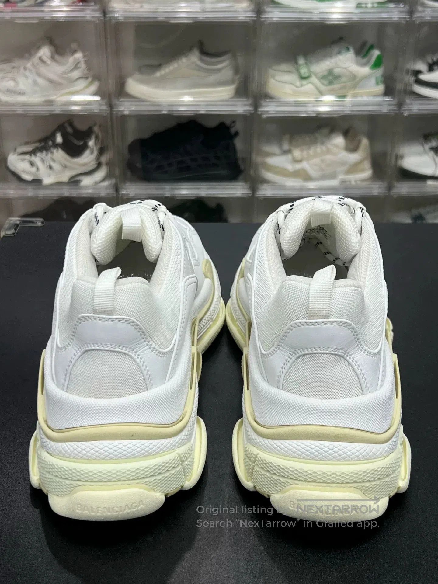 Balenciaga Balenciaga Triple S Sneakers in White and Brown. Size US 9 / EU 42 - 7 Thumbnail
