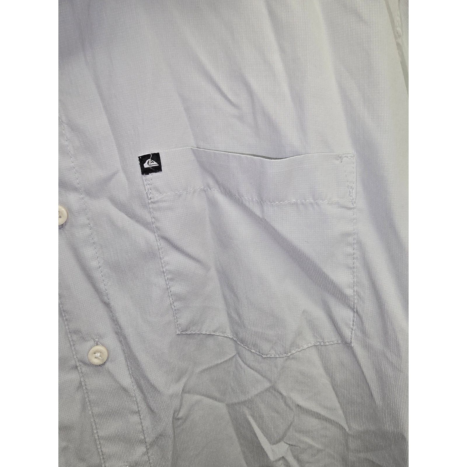 Quiksilver Quiksilver Shirt Casual Surf Wear Gray M Summer Button Up Size US M / EU 48-50 / 2 - 4 Thumbnail