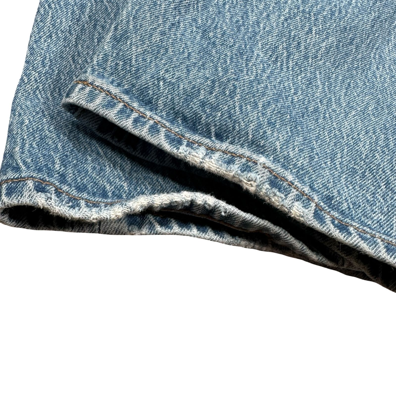 Madewell Madewell Relaxed Taper Jeans Men 33x32 Blue Denim Distressed Size US 33 - 9 Thumbnail