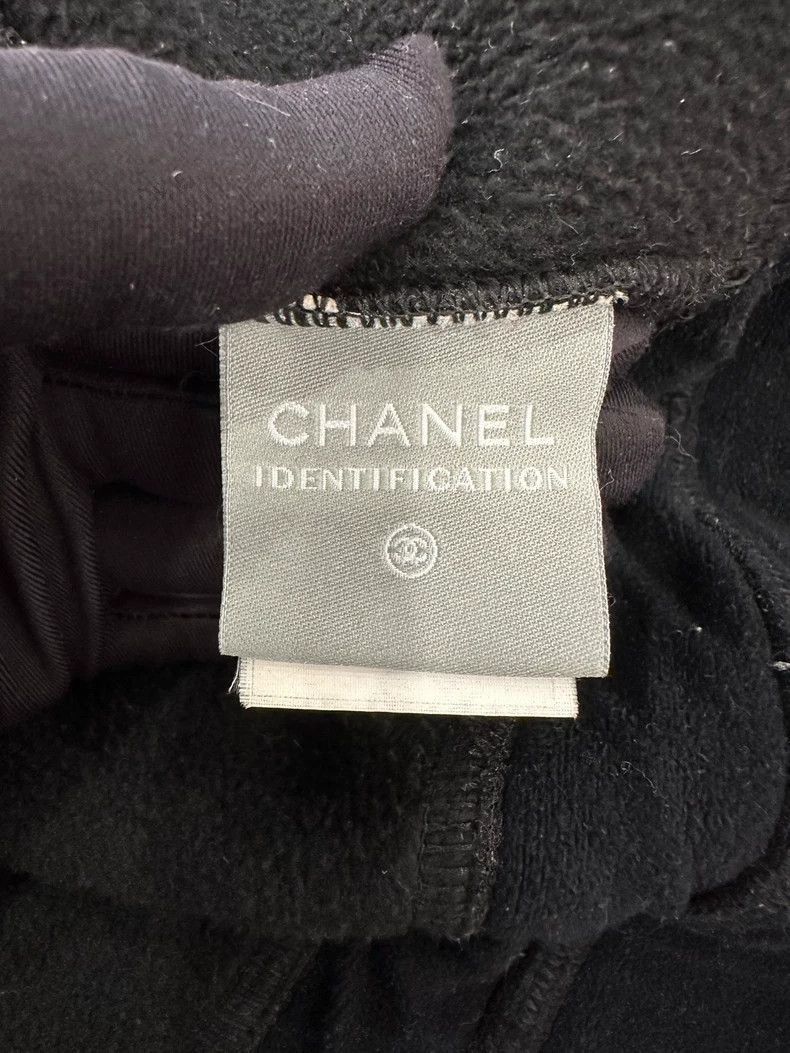 Chanel Chanel Black Zip Jacket with Logo -2505 Size US M / EU 48-50 / 2 - 6 Thumbnail