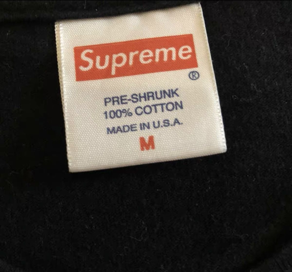 Supreme Supreme 20th anniversary box logo tee black Size US M / EU 48-50 / 2 - 5 Thumbnail