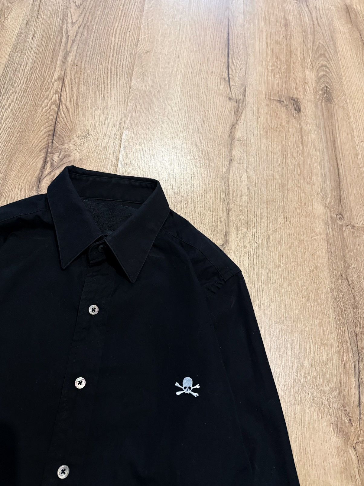Roen Roen Embroidered Skull Button Up Size US S / EU 44-46 / 1 - 2 Thumbnail