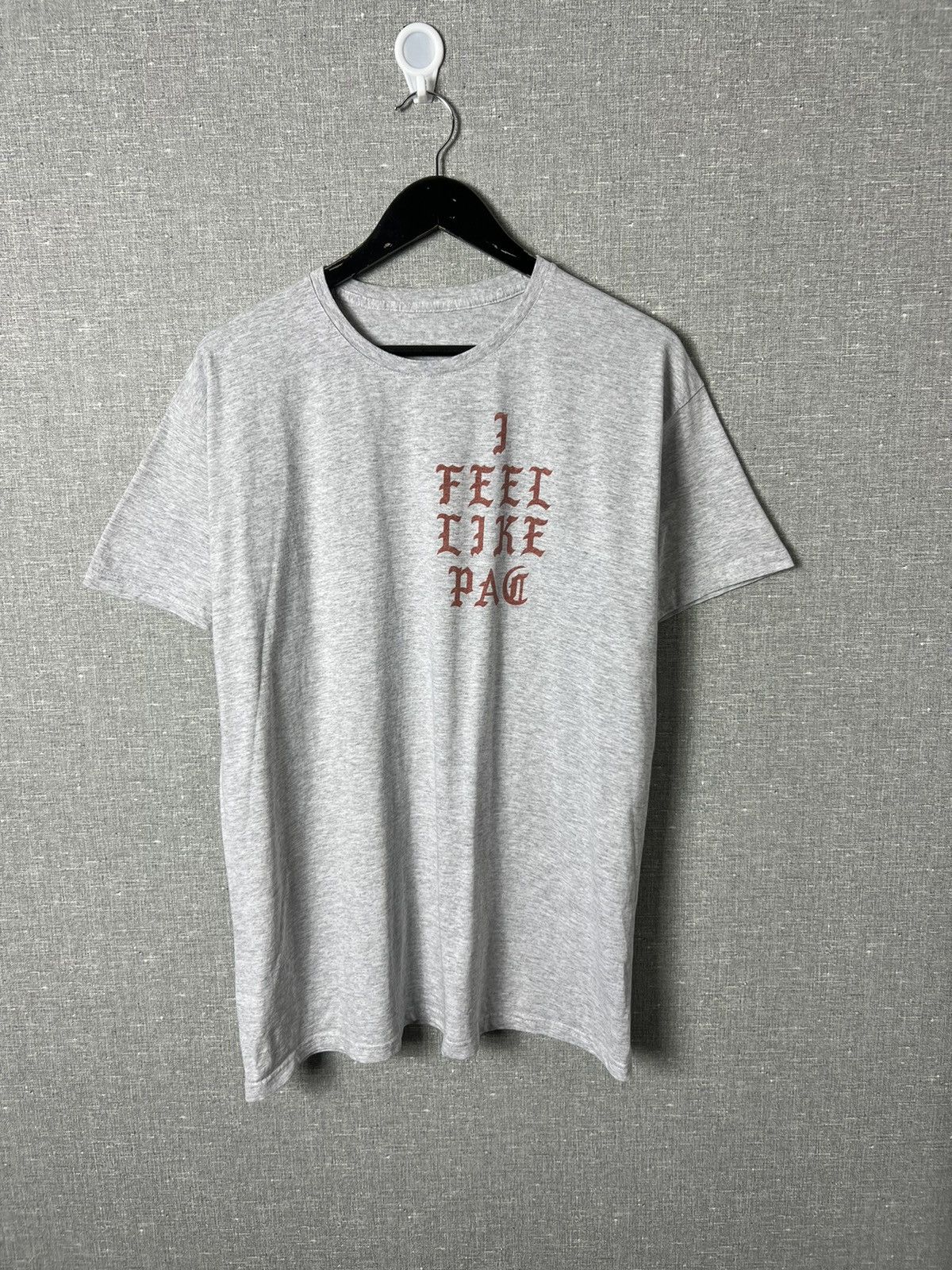 Band Tees × Vintage Vintage Kanye West I Feel Like Pablo Rare Tee Big Logo Size US L / EU 52-54 / 3 - 6 Thumbnail