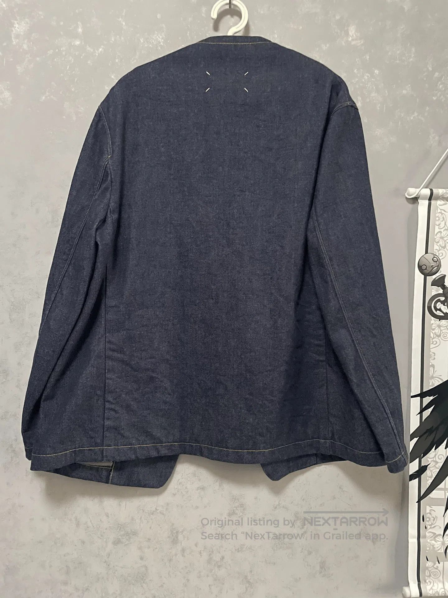 Maison Margiela Maison Margiela Unstructured Denim Jacket Size 48. Size US M / EU 48-50 / 2 - 2 Thumbnail