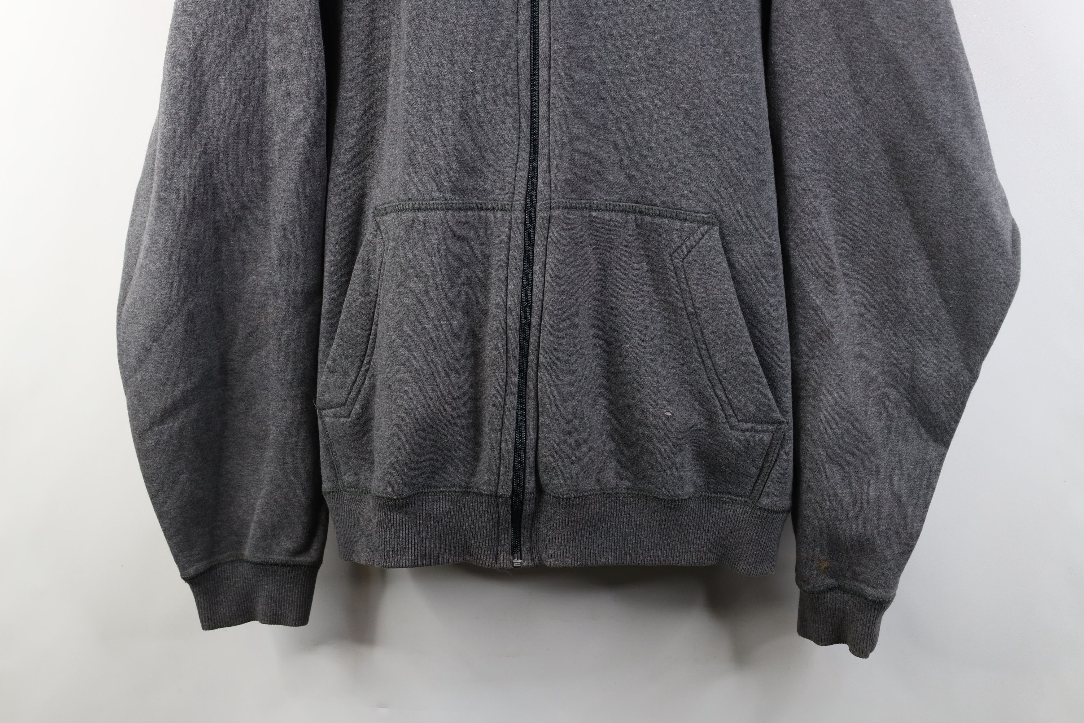 Nike Vintage Y2K Nike Mini Swoosh Heavyweight Full Zip Hoodie Size US XL / EU 56 / 4 - 3 Thumbnail