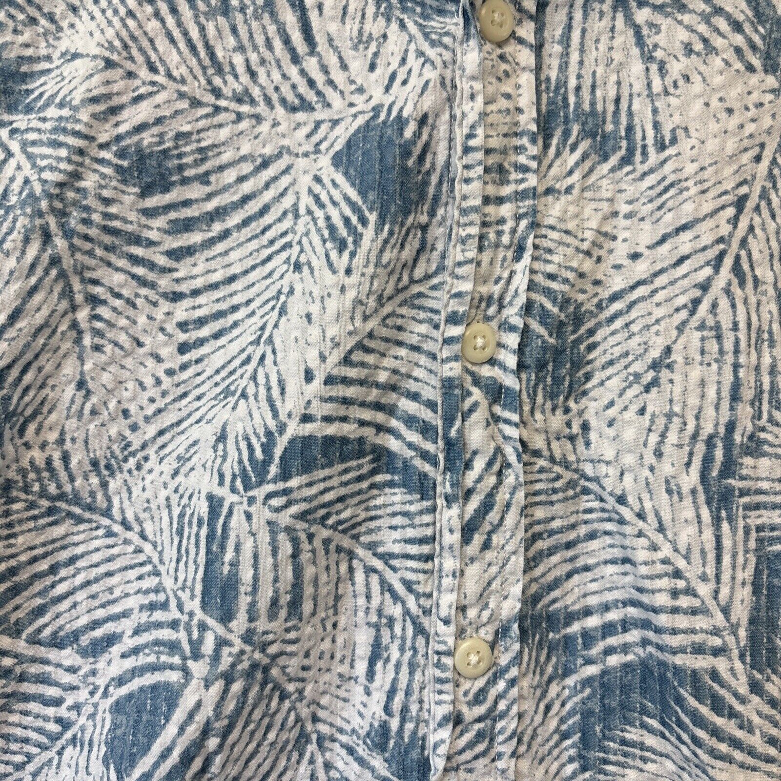 Other Hawker Rye Shirt Mens Slim Tropical Button Down Seersucker Size US L / EU 52-54 / 3 - 5 Thumbnail