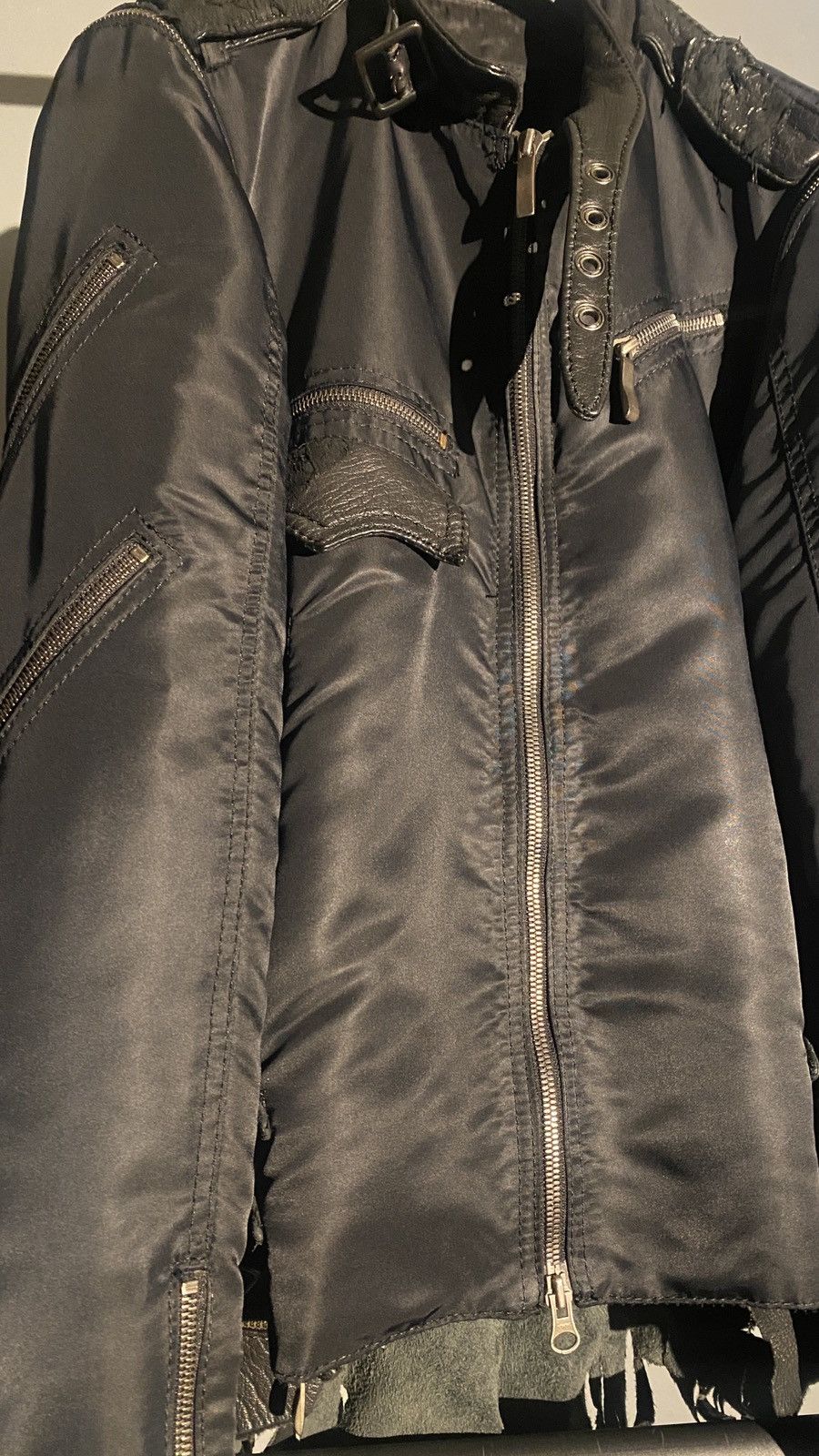 Japanese Brand Yasuyuki Ishii Dexter & Sinister Cafe Moto Bomber Size US XS / EU 42 / 0 - 3 Thumbnail