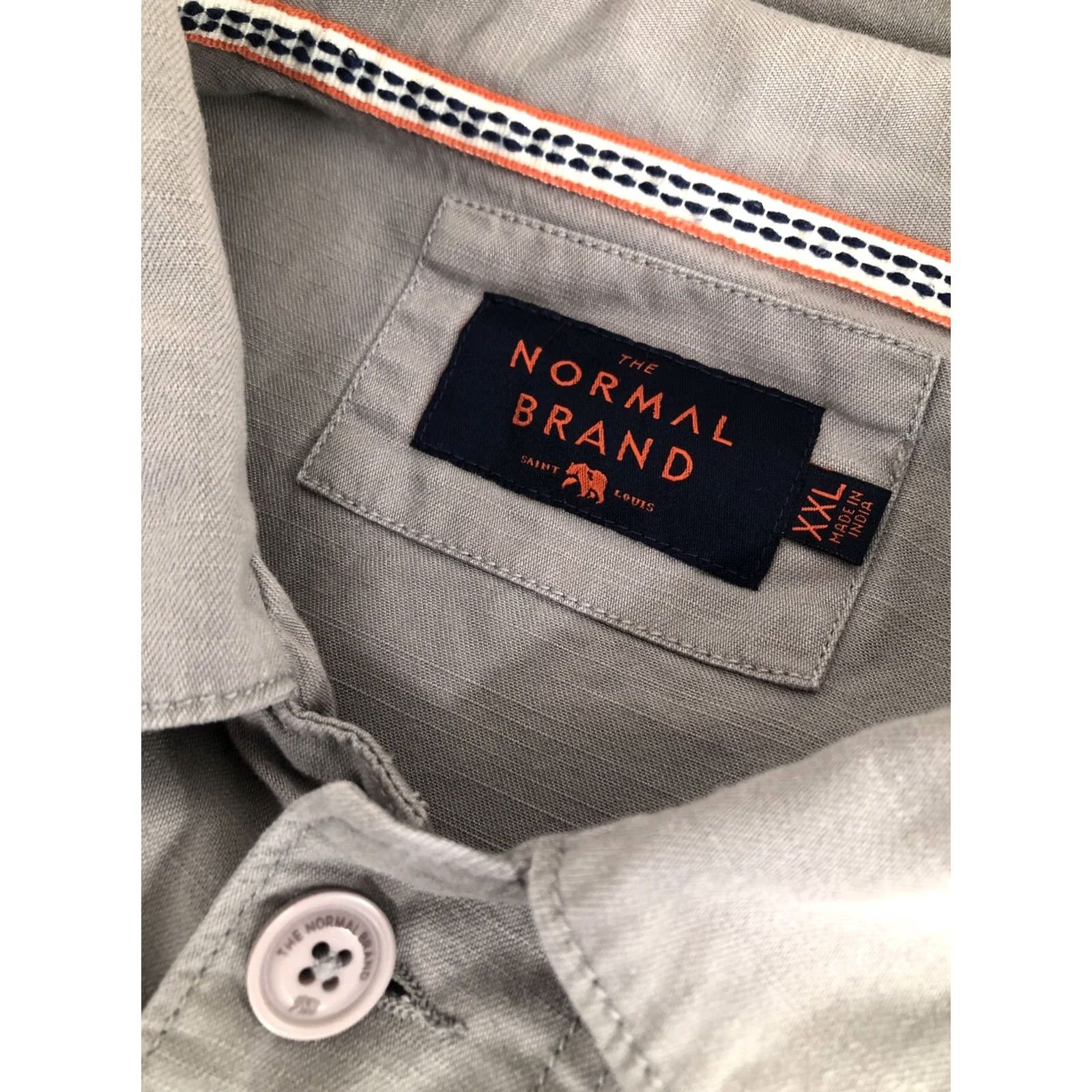 J Brand The Normal Brand Jacket Mens 2XL Grayish Field Chore Size US XXL / EU 58 / 5 - 5 Thumbnail