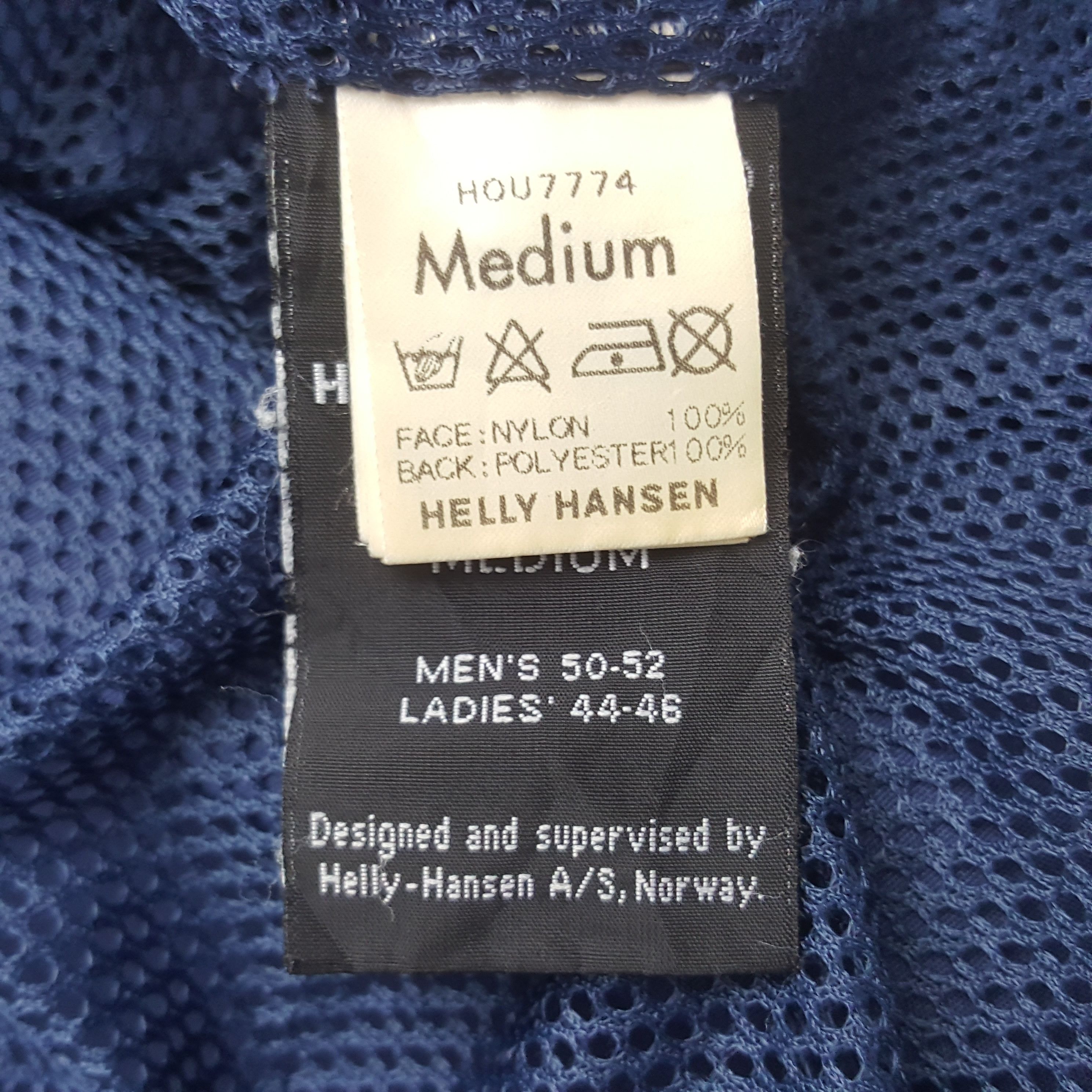 Helly Hansen × Vintage Vintage Helly Hansen Windbreaker Zipper Jacket Size US L / EU 52-54 / 3 - 9 Thumbnail
