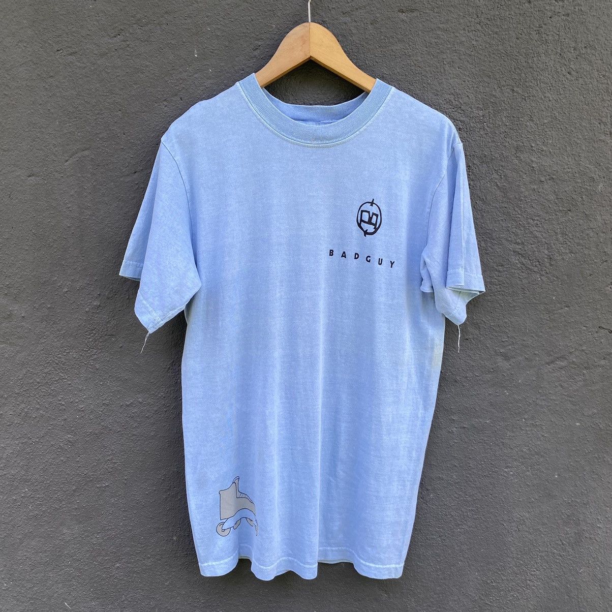 Vintage Thrashed Faded Vintage 90s Bad Guy ERD GRUNGE GRAIL TEE Size US L / EU 52-54 / 3 - 3 Thumbnail