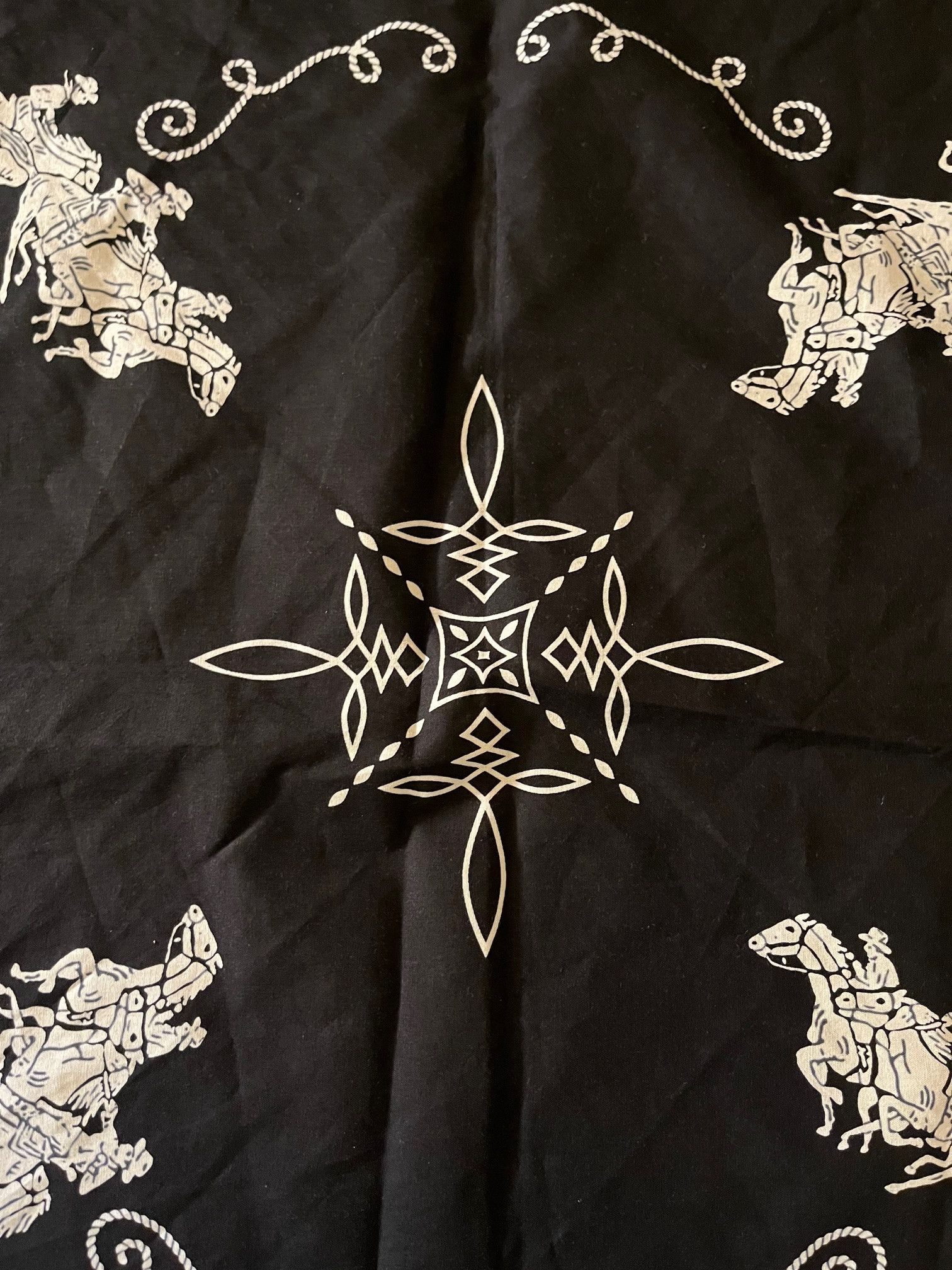 The Letters The Letters_Large Western Bandana Size ONE SIZE - 3 Thumbnail