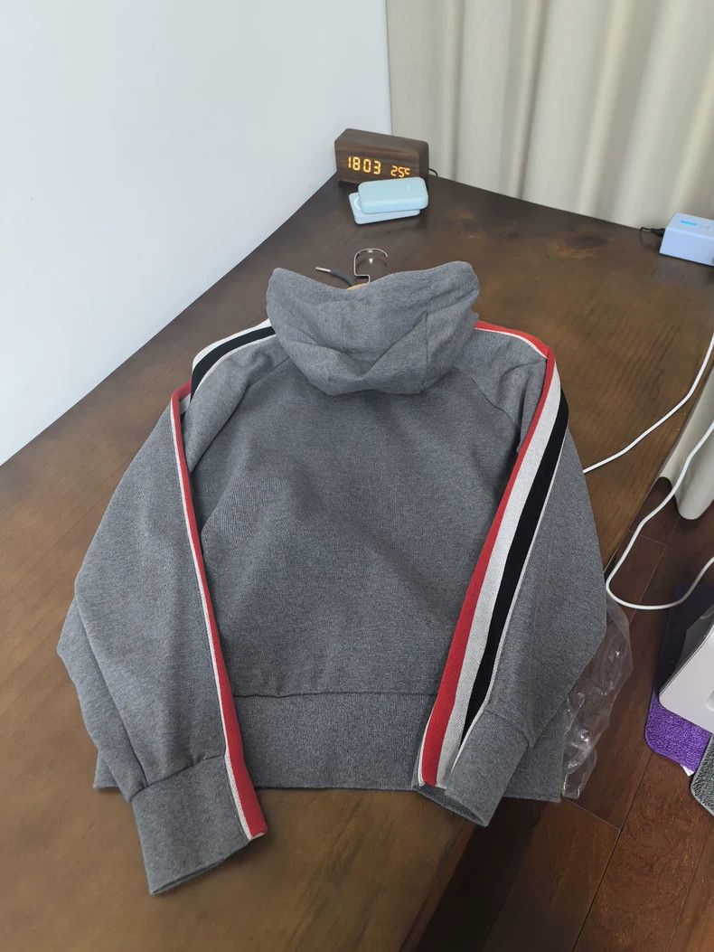 Thom Browne Thom browne Striped hooded sweatshirt 2504-Nextarrow Size US M / EU 48-50 / 2 - 2 Thumbnail