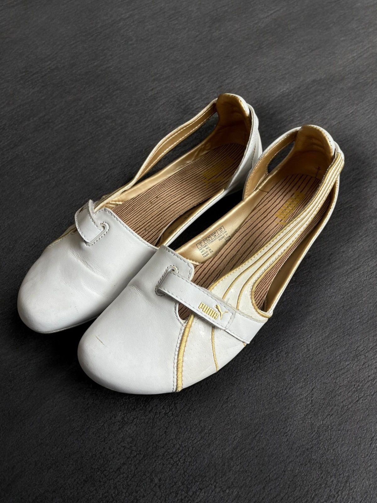 Japanese Brand × Puma Vintage Puma Speedcat Ballet Princess Flats Y2K Sneakers Size US 8 / IT 38 - 1 Thumbnail