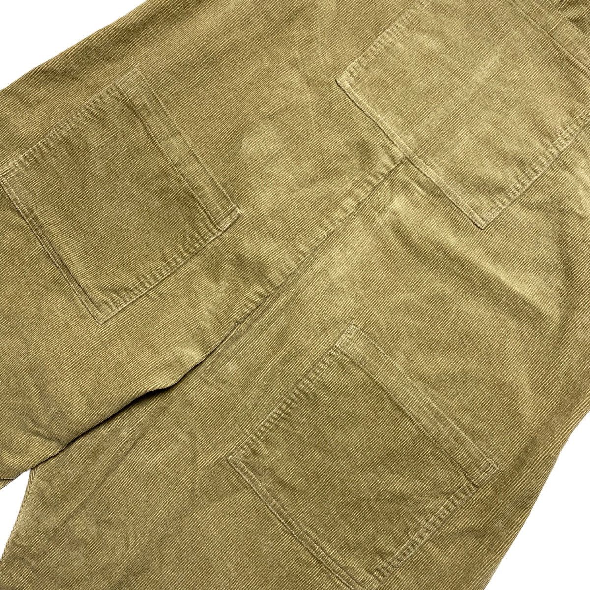 Vintage Lucy & Yak - Corduroy Dungarees Ligth Brown Overalls Size L / US 10 / IT 46 - 4 Thumbnail
