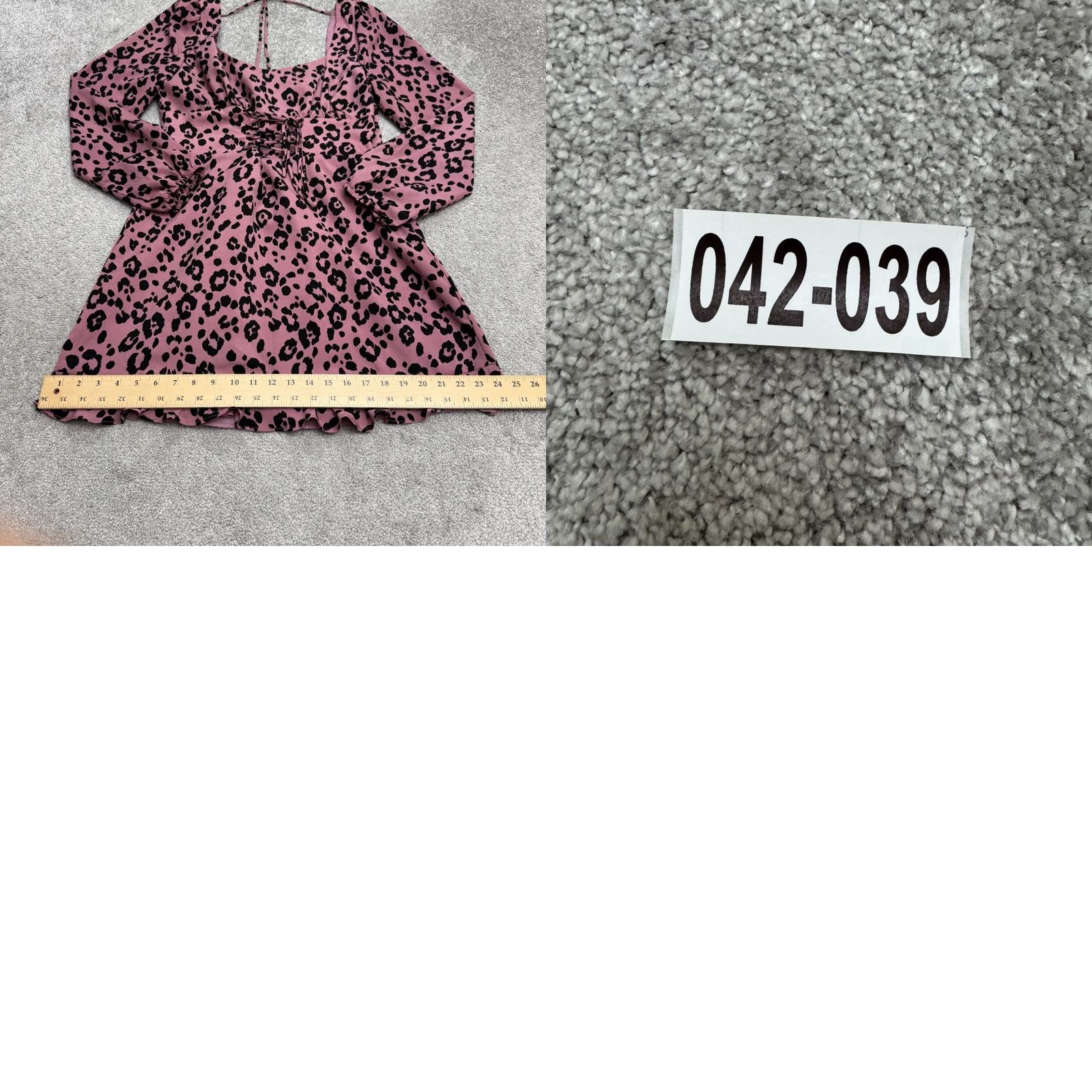 Lulus Lulus Leopard Print Mini Dress Womens Large Pink Square Neck Size L / US 10 / IT 46 - 9 Thumbnail