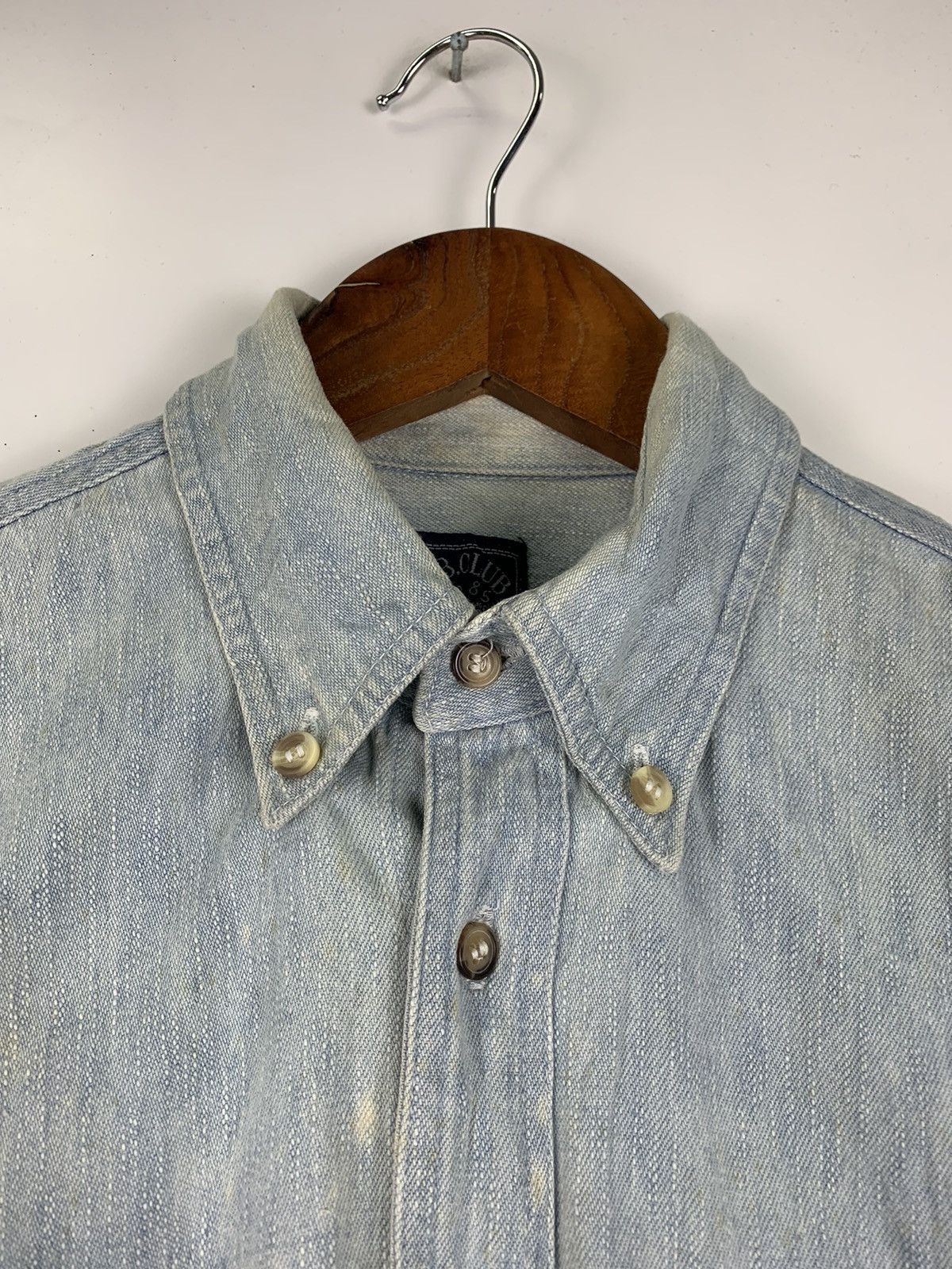 Japanese Brand × Vintage Vintage NB Club Denim Jacket Size US M / EU 48-50 / 2 - 6 Thumbnail