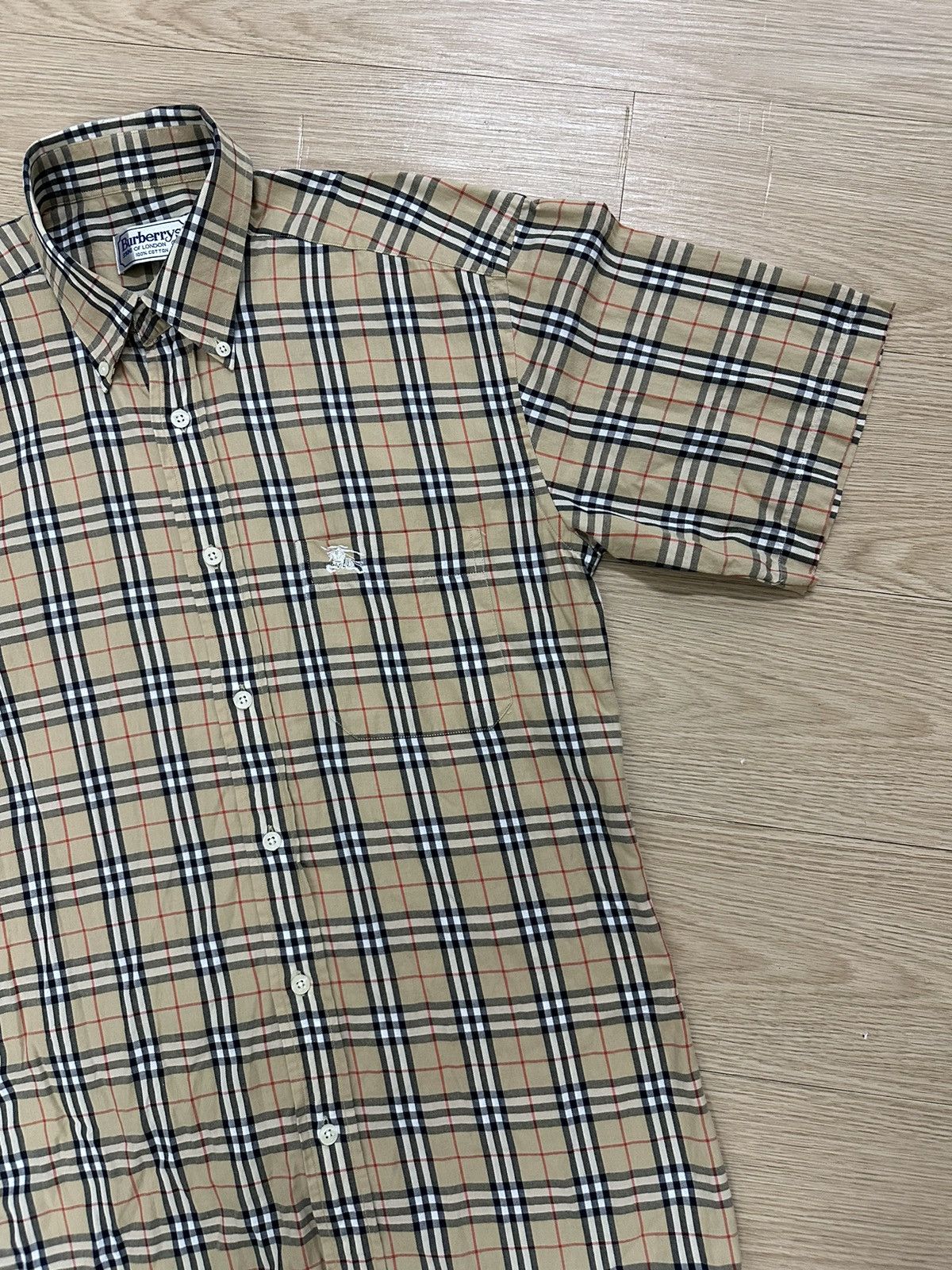 Burberry Rare Vintage Burberrys Of London Nova Check Women Shirt Size M / US 6-8 / IT 42-44 - 5 Thumbnail