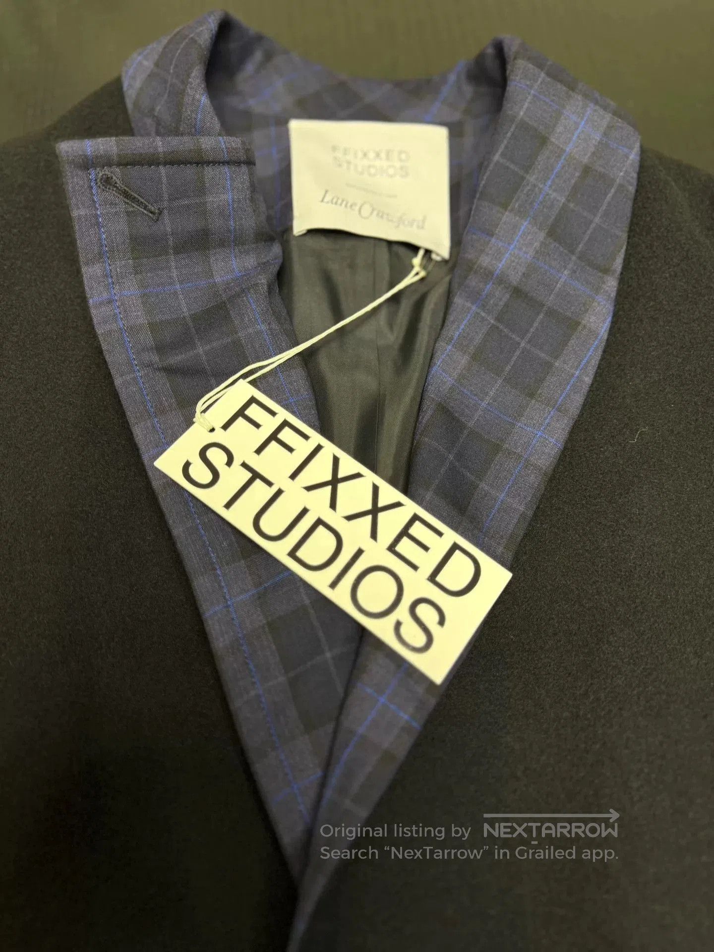 FFIXXED STUDIOS Ffixxed Studios Wool Cashmere Formal Coat S. Size US S / EU 44-46 / 1 - 3 Thumbnail