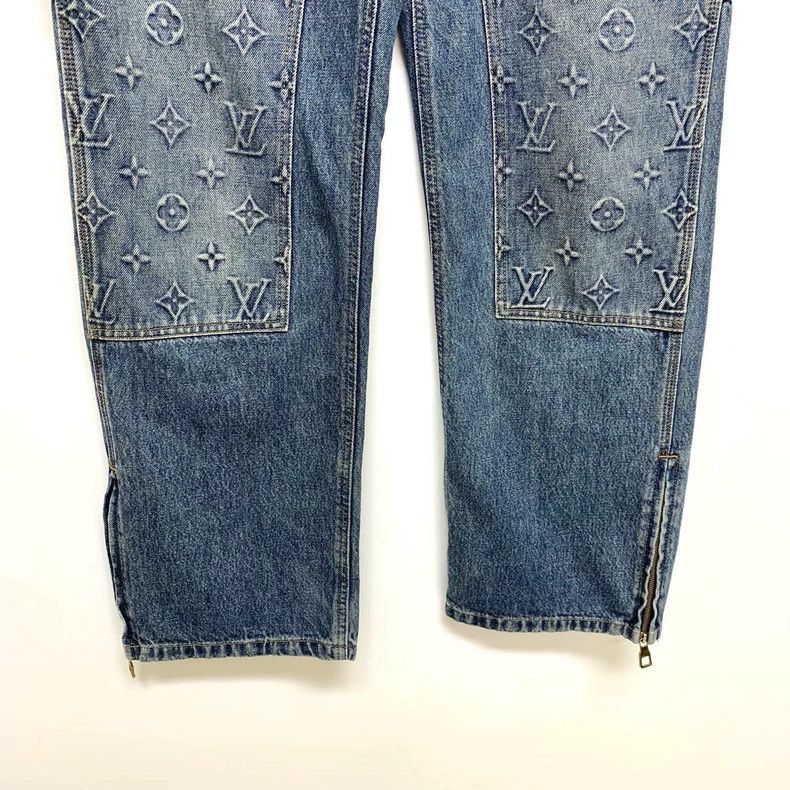 Louis Vuitton Louis Vuitton Full print cargo jeans Size US 31 - 4 Thumbnail