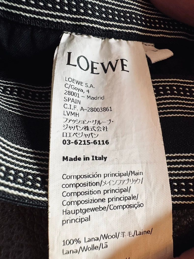 Loewe LOEWE sizeL Black casual trousers Size 28" / US 6 / IT 42 - 5 Thumbnail
