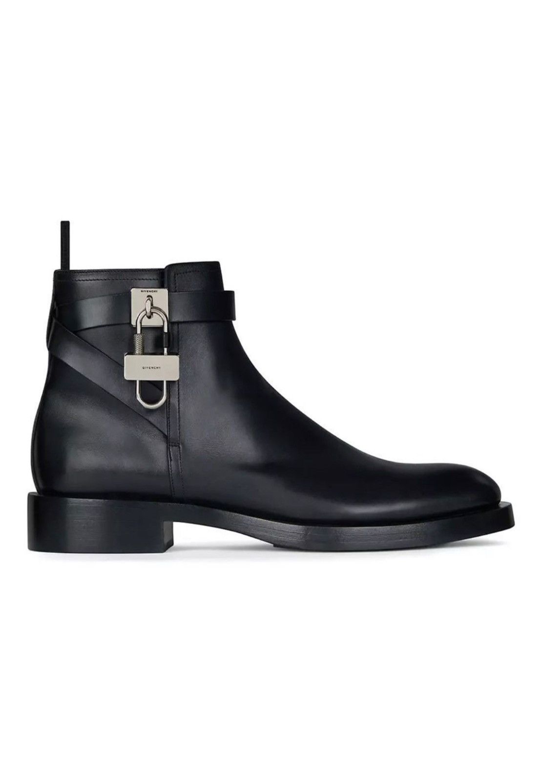 Givenchy Givenchy Padlock Ankle Leather Boots size 42 Size US 12 / IT 42 - 1 Thumbnail