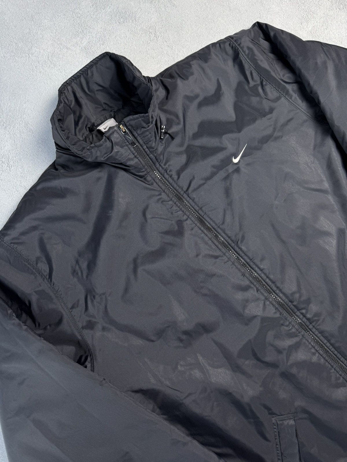 Nike Vintage Nike Drill Big Swoosh Parka Jacket size L Size US L / EU 52-54 / 3 - 5 Thumbnail