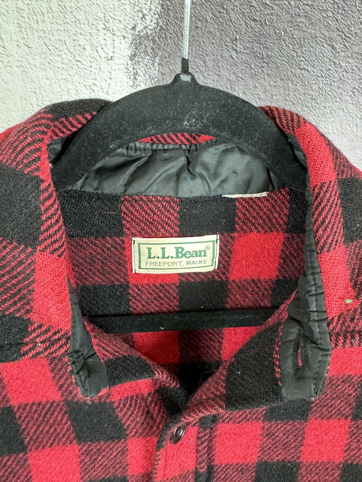 Flannel L.L. Bean vintage checkered red flannel long sleeve shirt Size US M / EU 48-50 / 2 - 5 Thumbnail